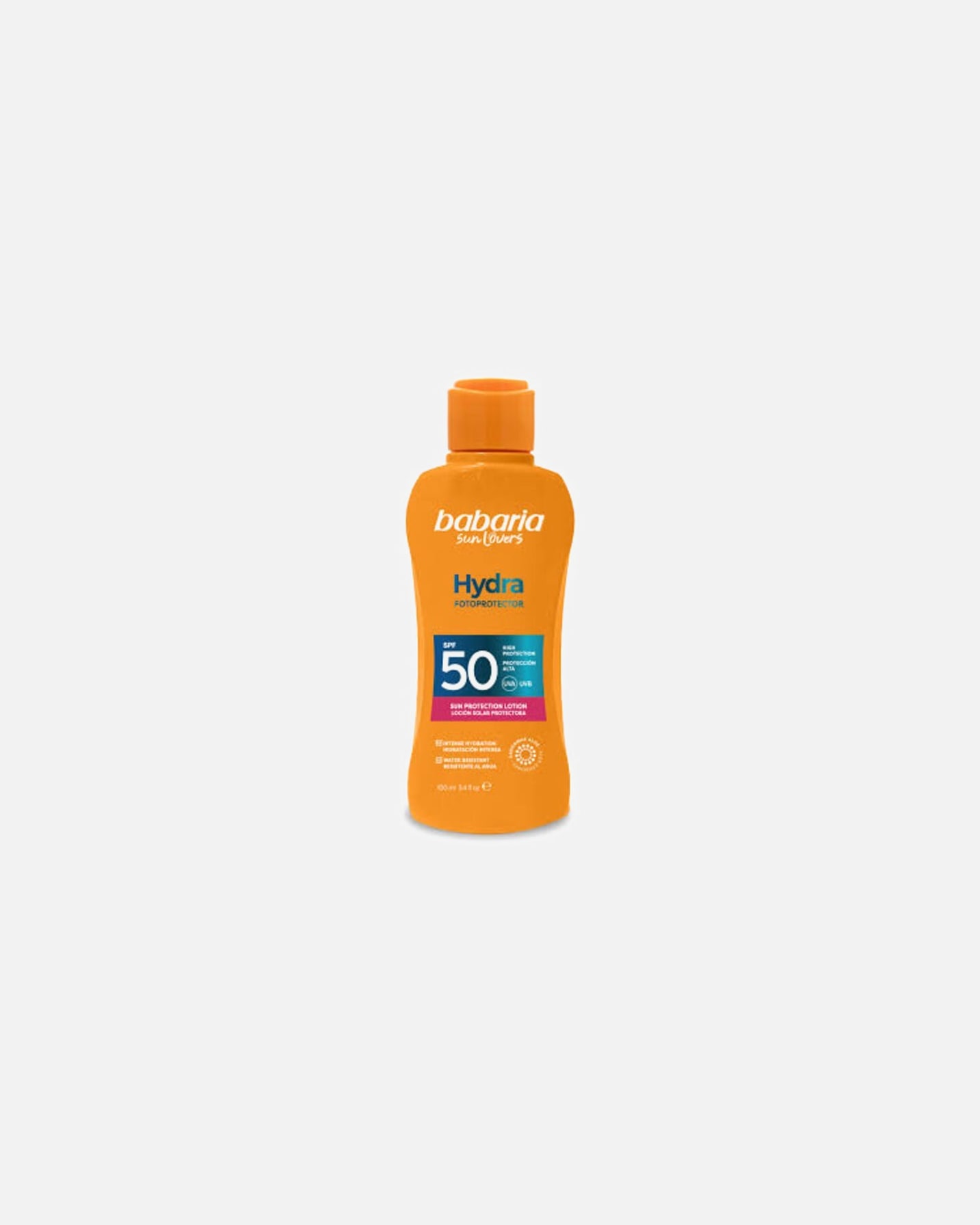 Crema solar para Unisex Babaria Hydra Aloe SPF 50 200 ml
