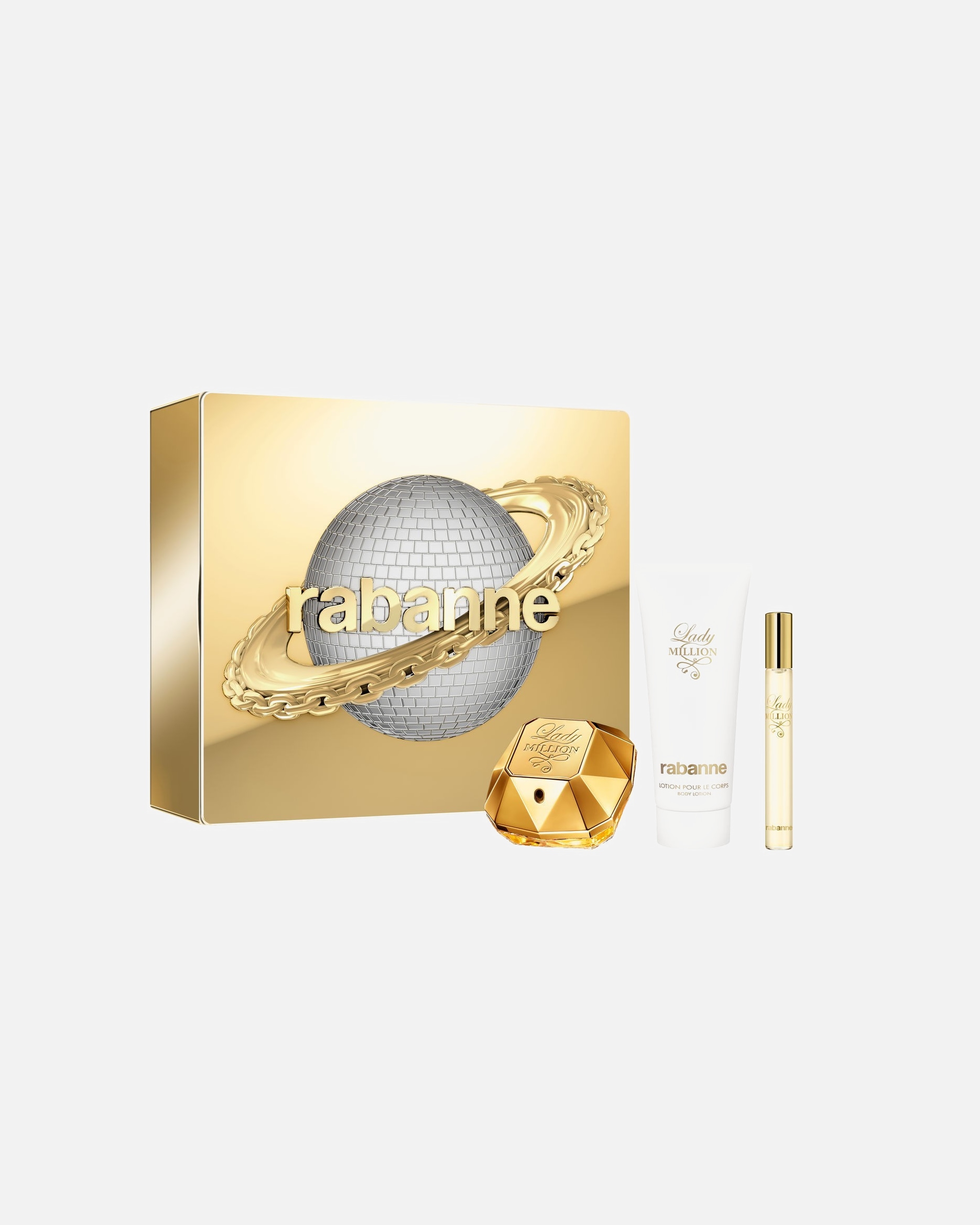 Set de fragancia para Mujer Rabanne Lady Million Estuche 1 Pieza