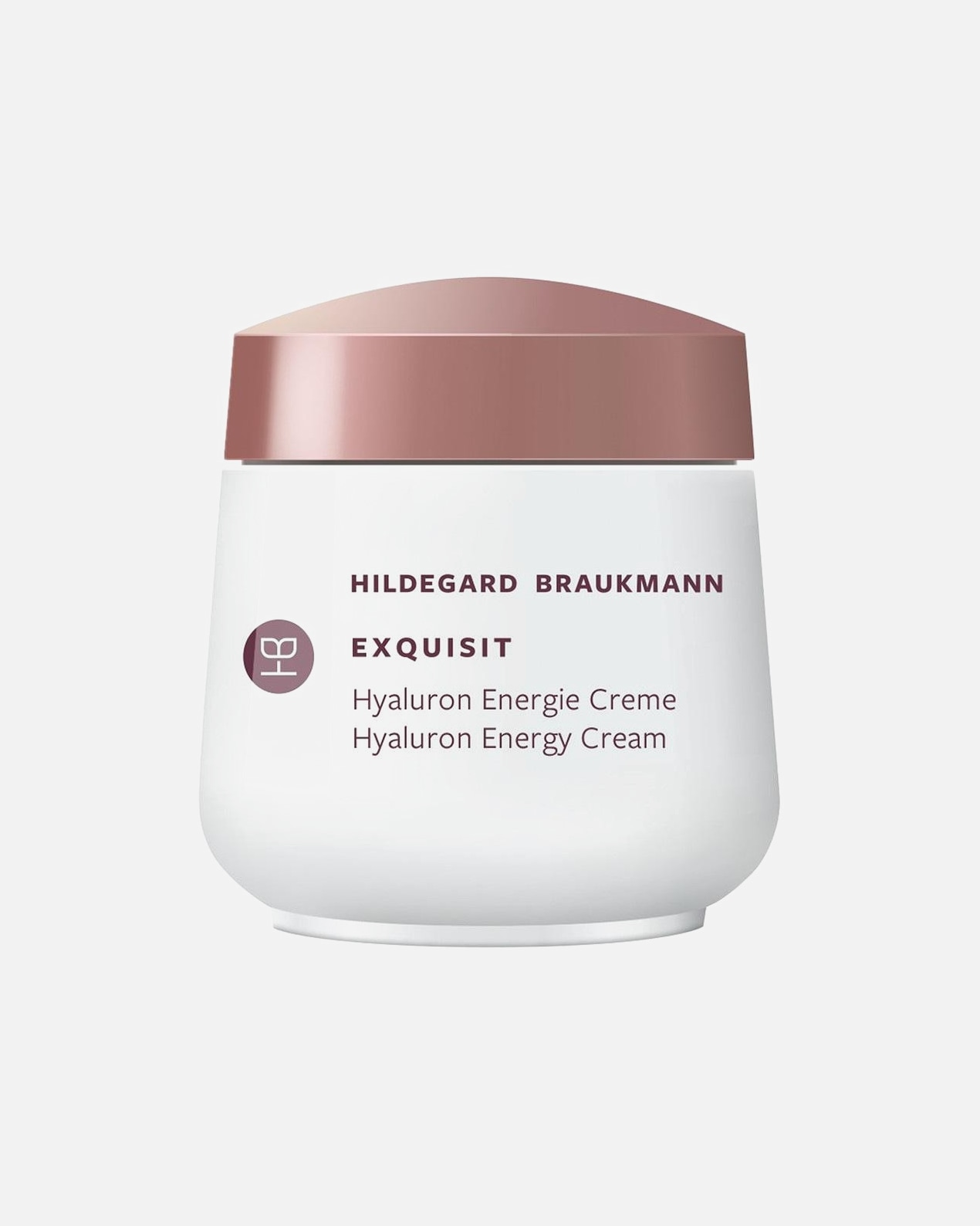 Crema facial para Mujer HILDEGARD BRAUKMANN EXQUISIT Crema energética de ácido hialurónico 50 ml