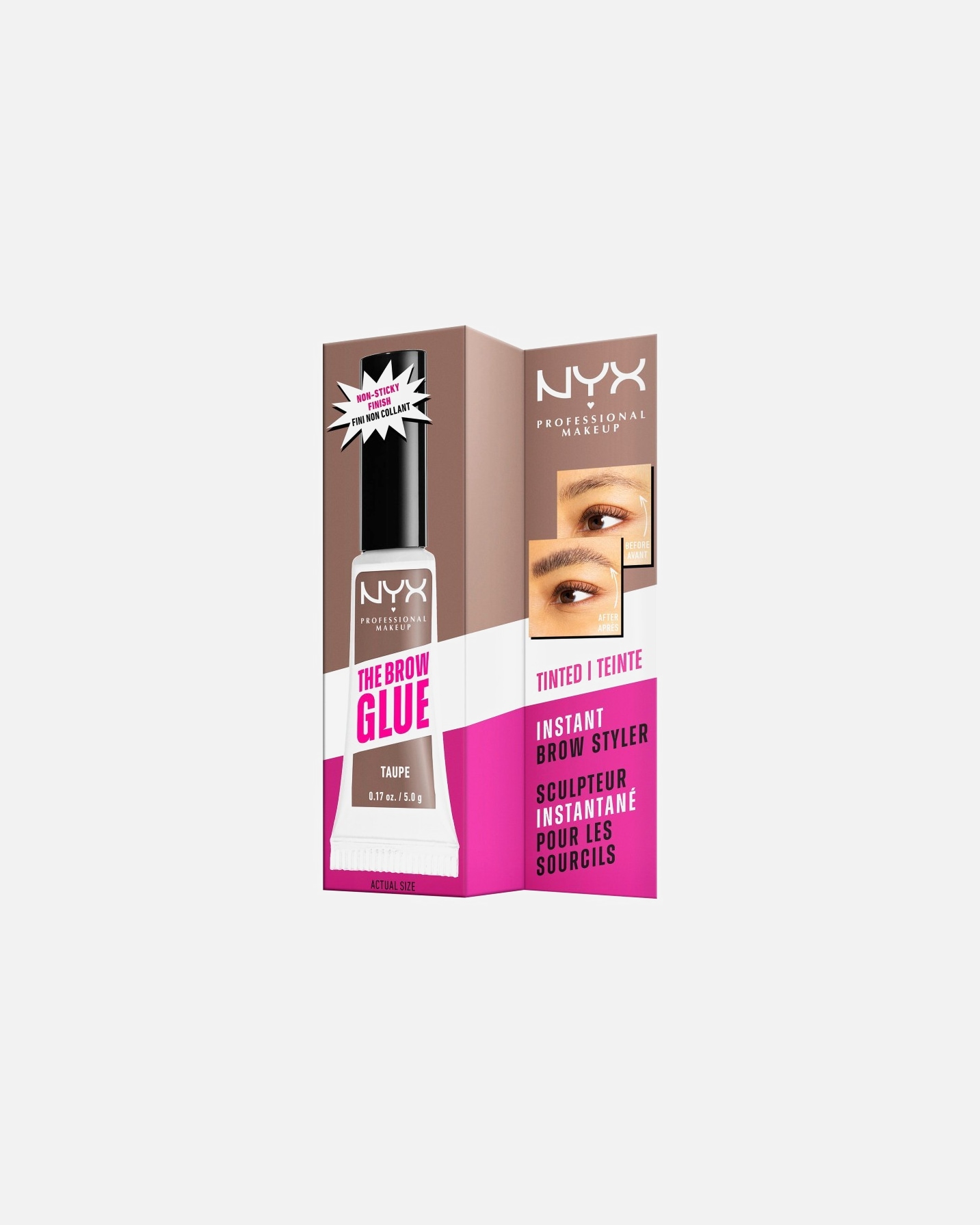Gel de cejas para Unisex NYX Professional Makeup Pride Makeup Brow Glue Stick TAUPE BLOND