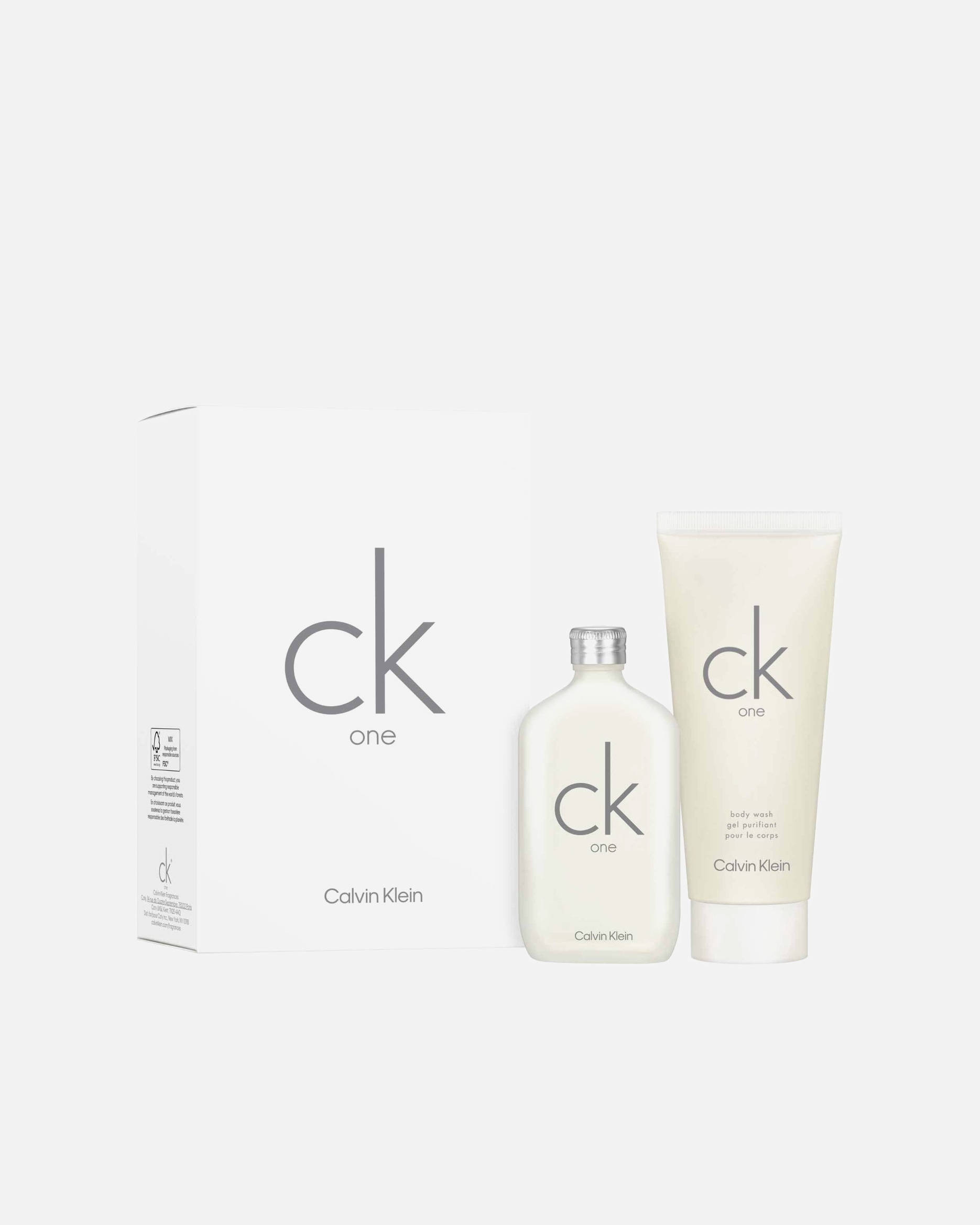 Set de fragancia para Unisex CALVIN KLEIN ck one EdT + Shower Gel 1 Un