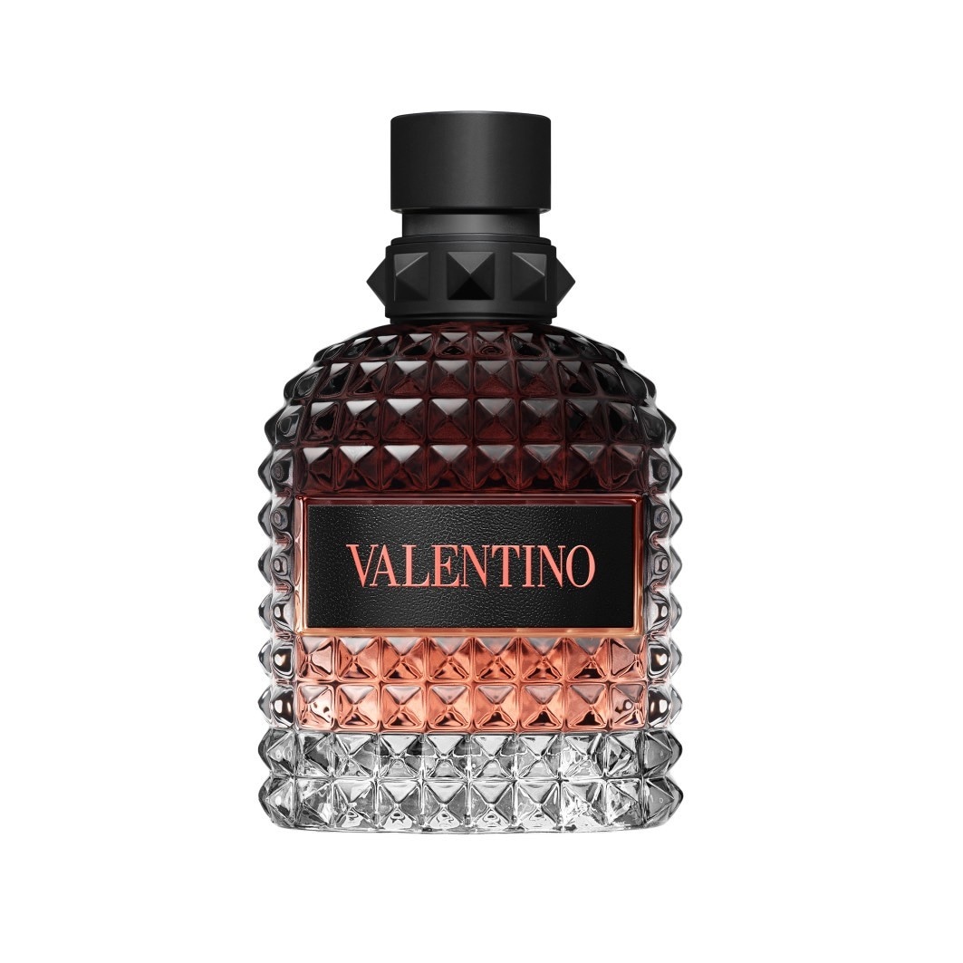 Valentino Born In Roma Uomo Coral Fantasy Eau de Toilette — textura e acabamento