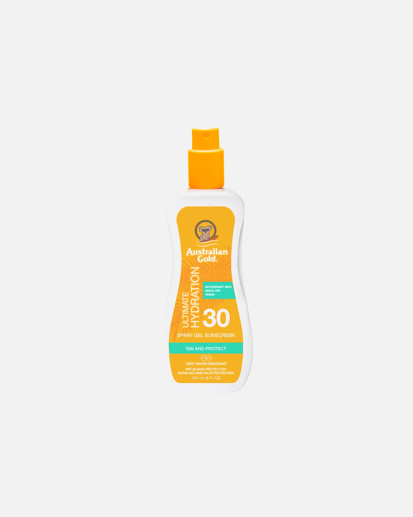 Spray solar para Unisex Australian Gold SPF 30 Spray Gel 237 ml