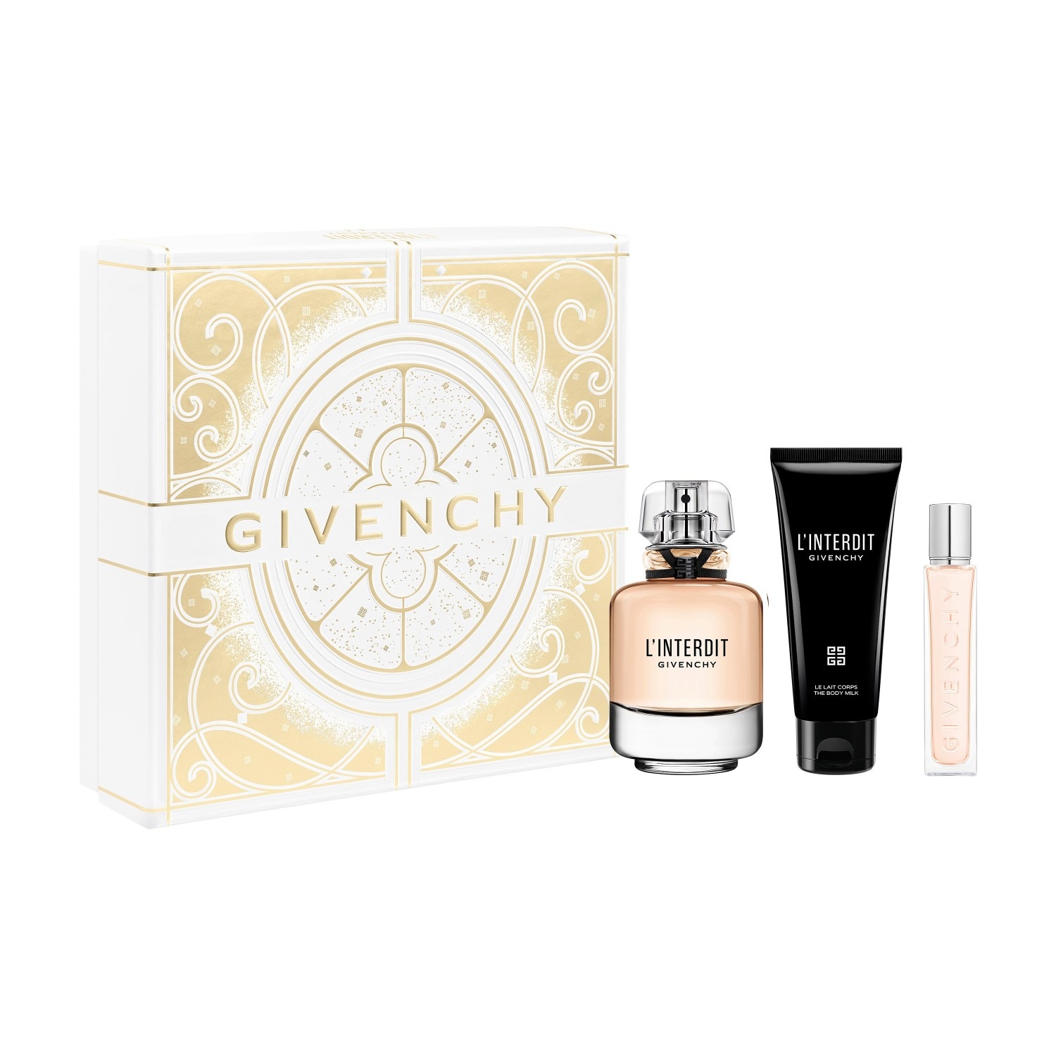 Givenchy L’Interdit Gift Set — textura e acabamento