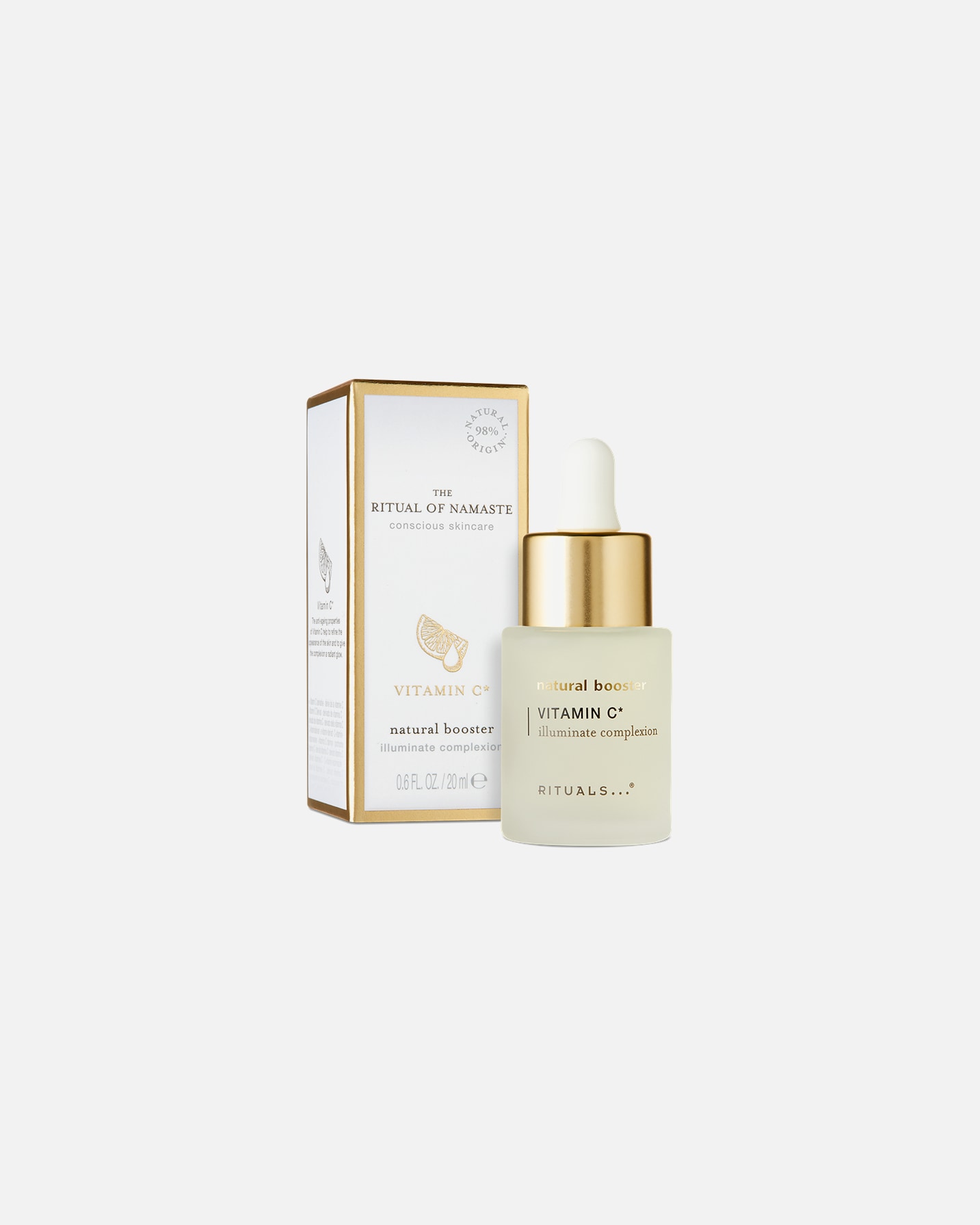 Suero de vitamina C para Unisex Rituals The Ritual of Namaste Natural Booster 20 ml