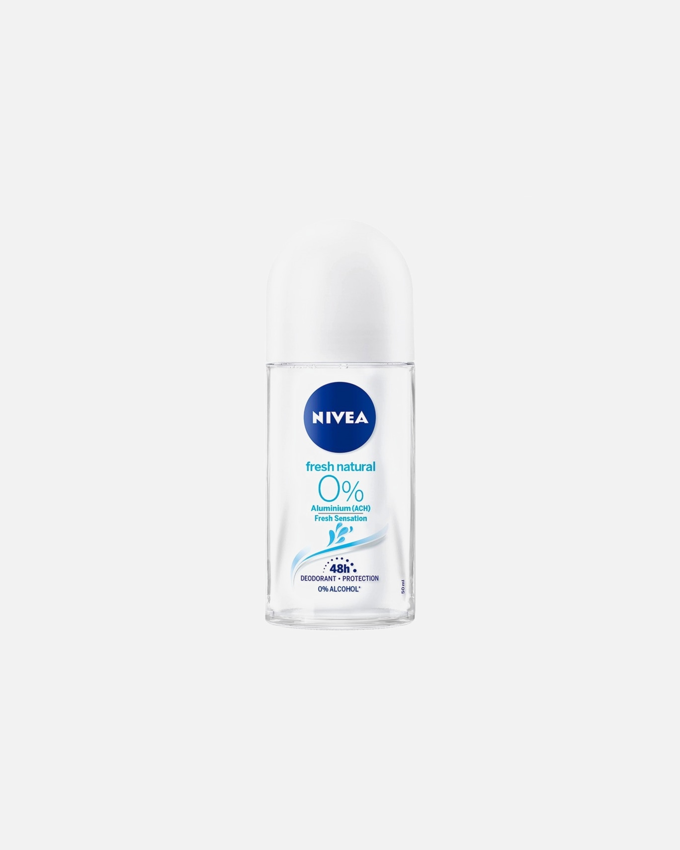 Desodorante para Mujer NIVEA Fresh Natural Roll-On 0% Aluminio 50 ML