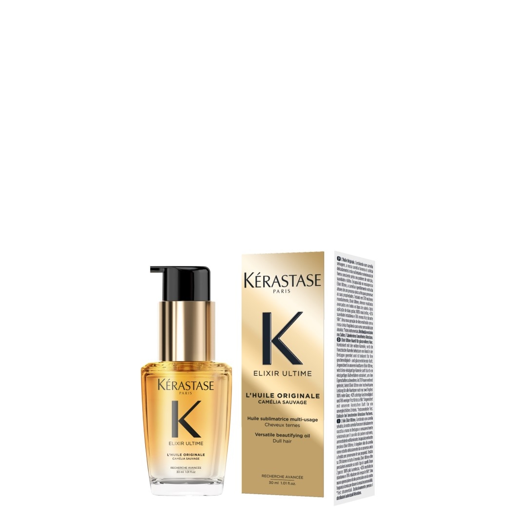 Imagen de L'HUILE ORIGINALE ACEITE CAPILAR ANTI-FRIZZ Y TERMO-PROTECTOR SIN ACLARADO