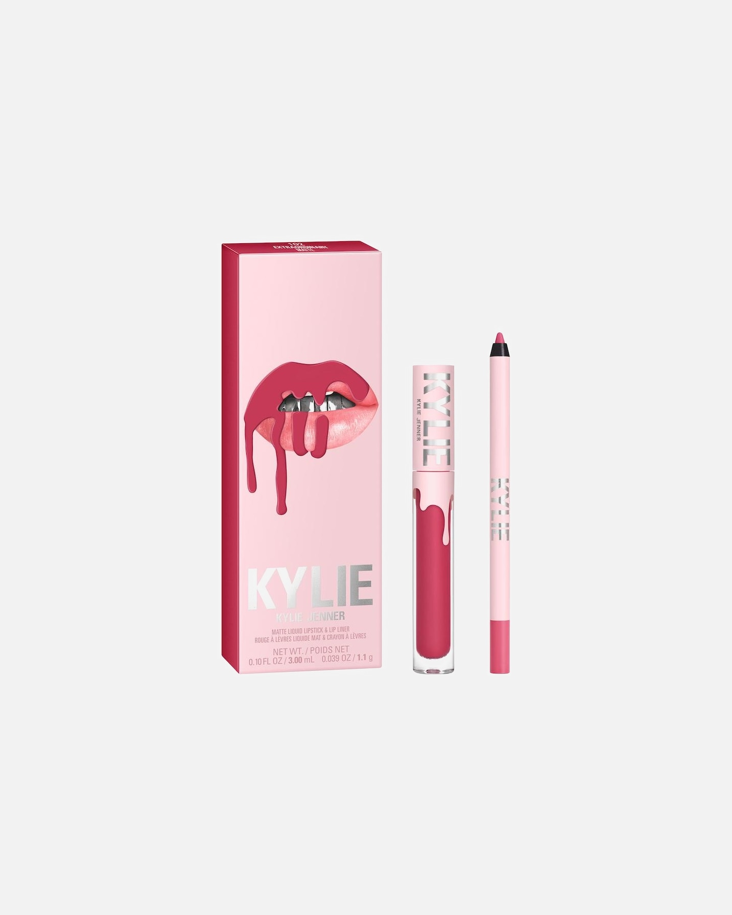 Set de maquillaje para labios para Unisex KYLIE COSMETICS Matte Lip Kit 102,Extraordinary