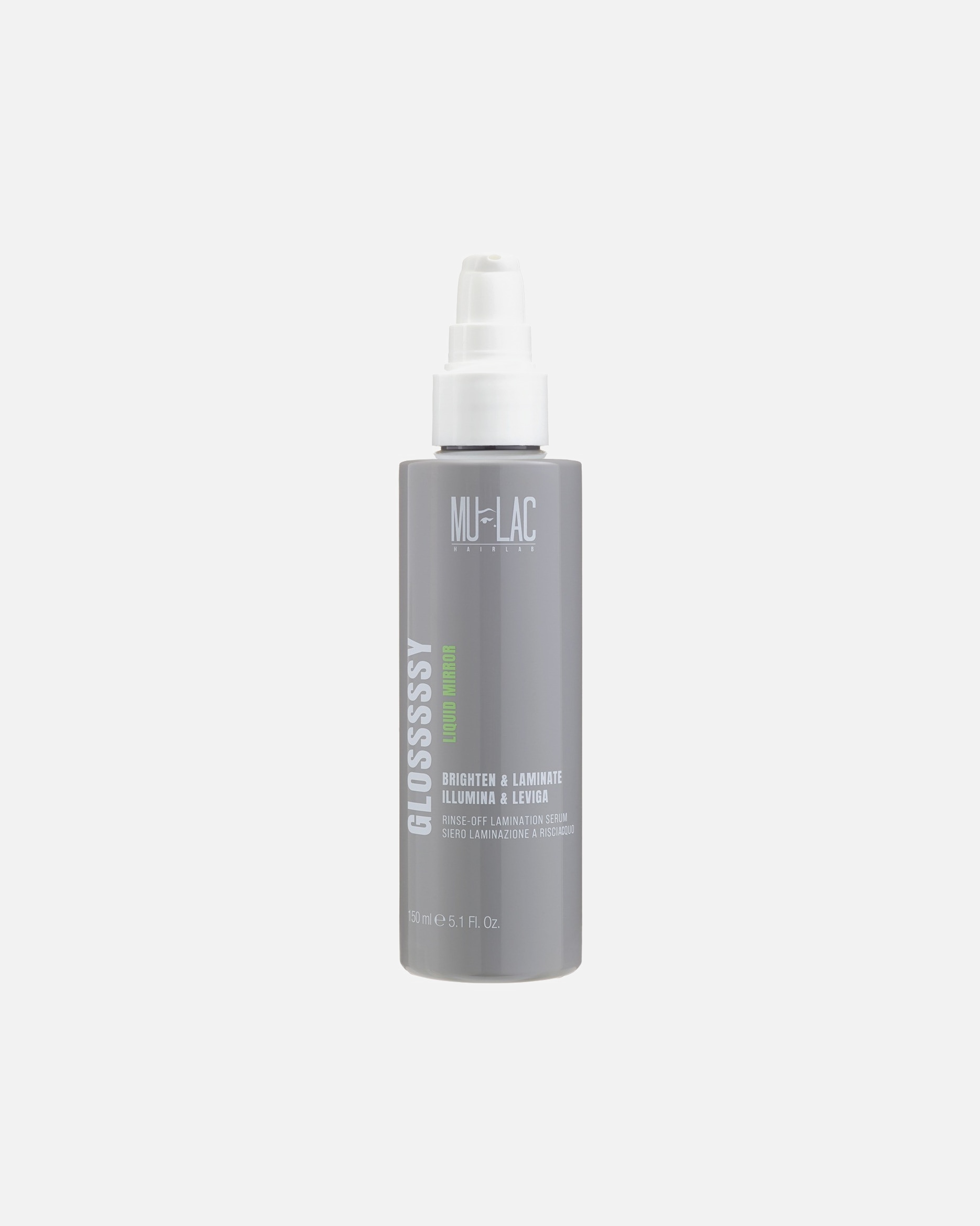 Suero capilar para Unisex MULAC LIQUID MIRROR - Rinse-off lamination serum 150 ml