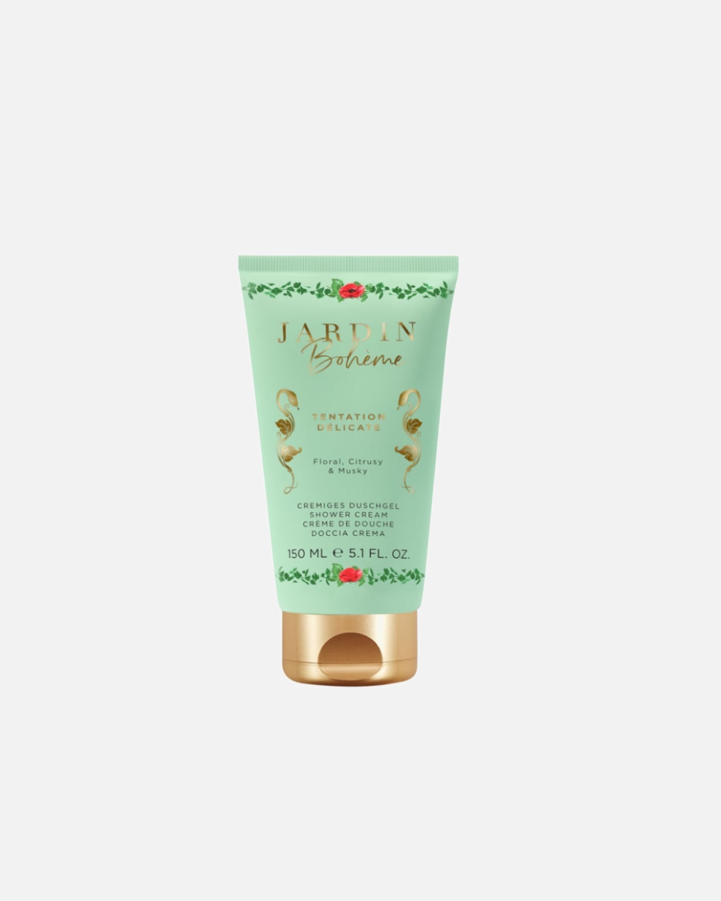 Gel de ducha para Unisex Jardin Bohème Fine Fragrances Tentation Délicate Shower Cream 150 ml
