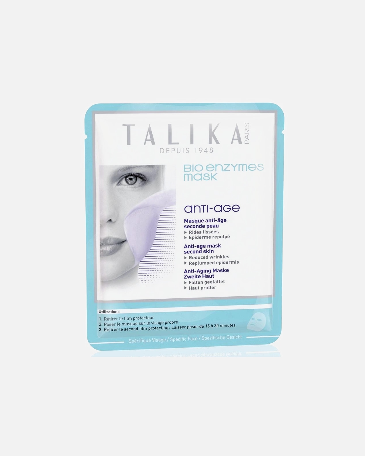 Mascarilla de tela para Unisex Talika Bio Enzymes Anti-Aging Mask 1 Un