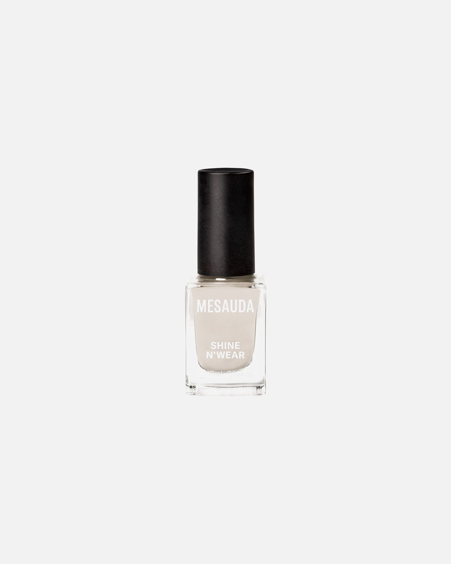 Laca de uñas para Unisex Mesauda Beauty Shine N' Wear 234, Milky White