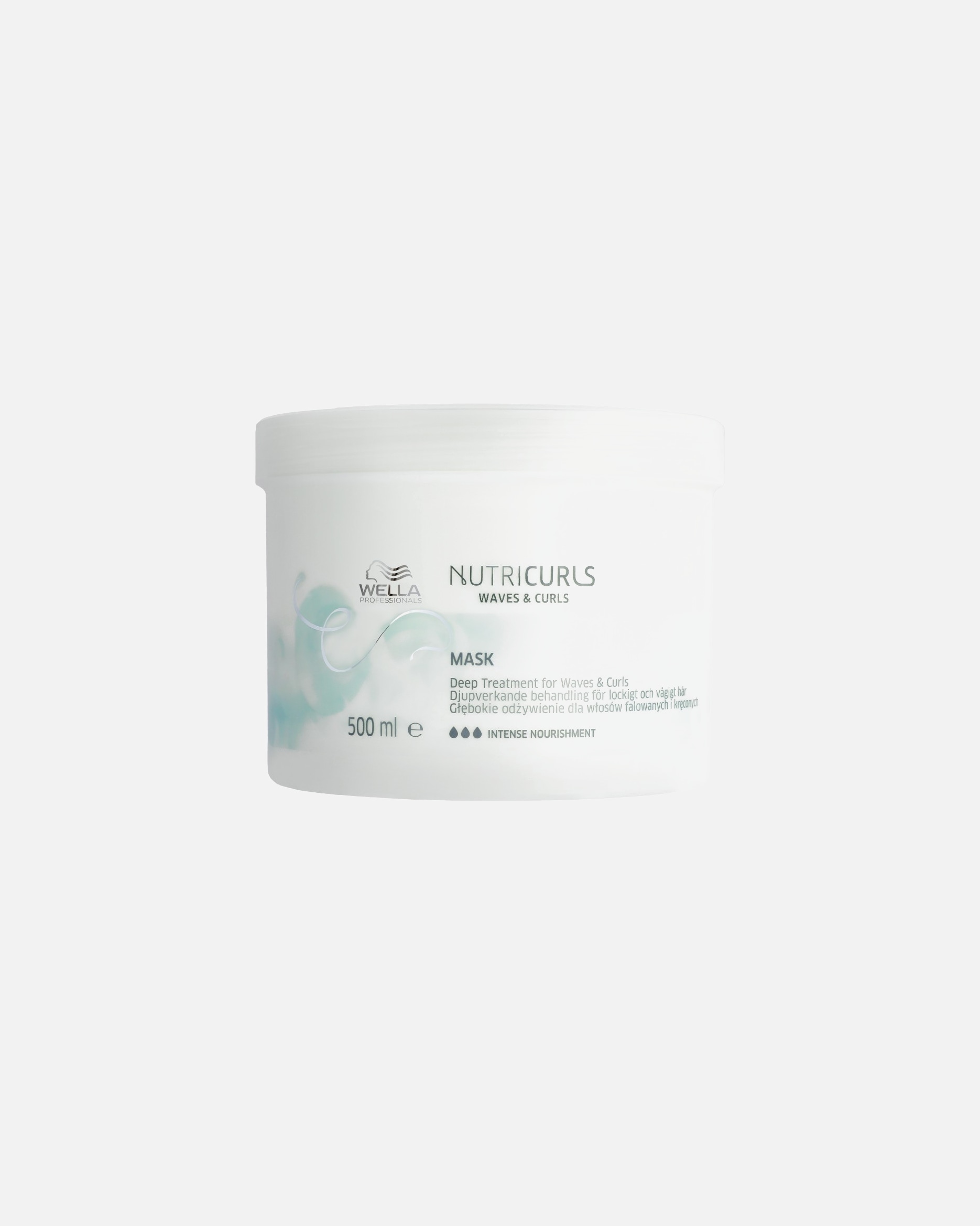 Mascarilla capilar para Unisex Wella Professionals Nutricurls TRATAMIENTO INTENSIVO 500 ml