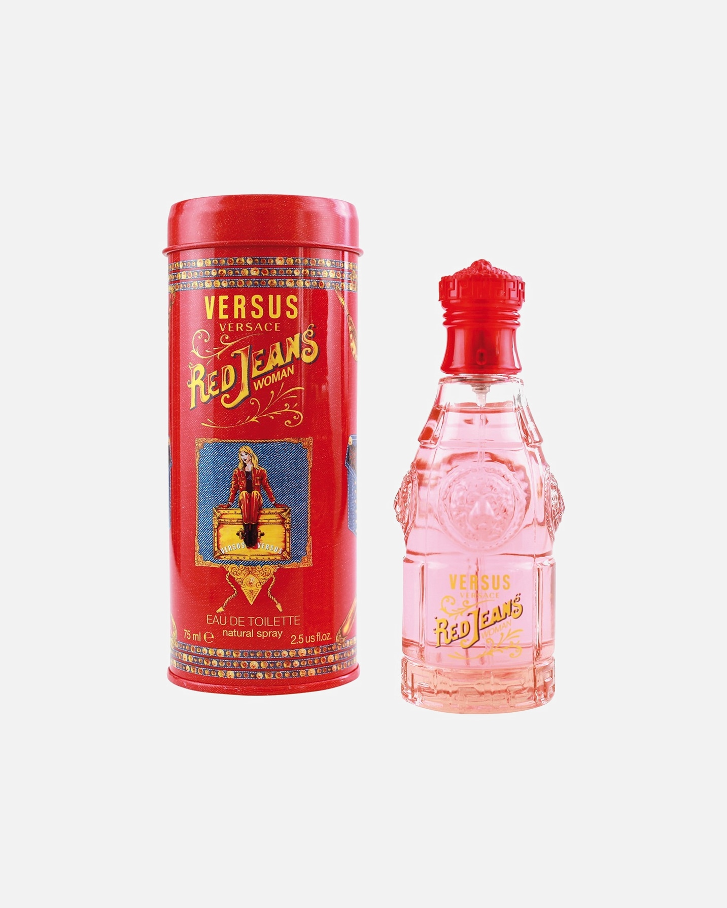 Eau de toilette para Mujer Versace Jeans Collection Red Jeans Woman 75 ml