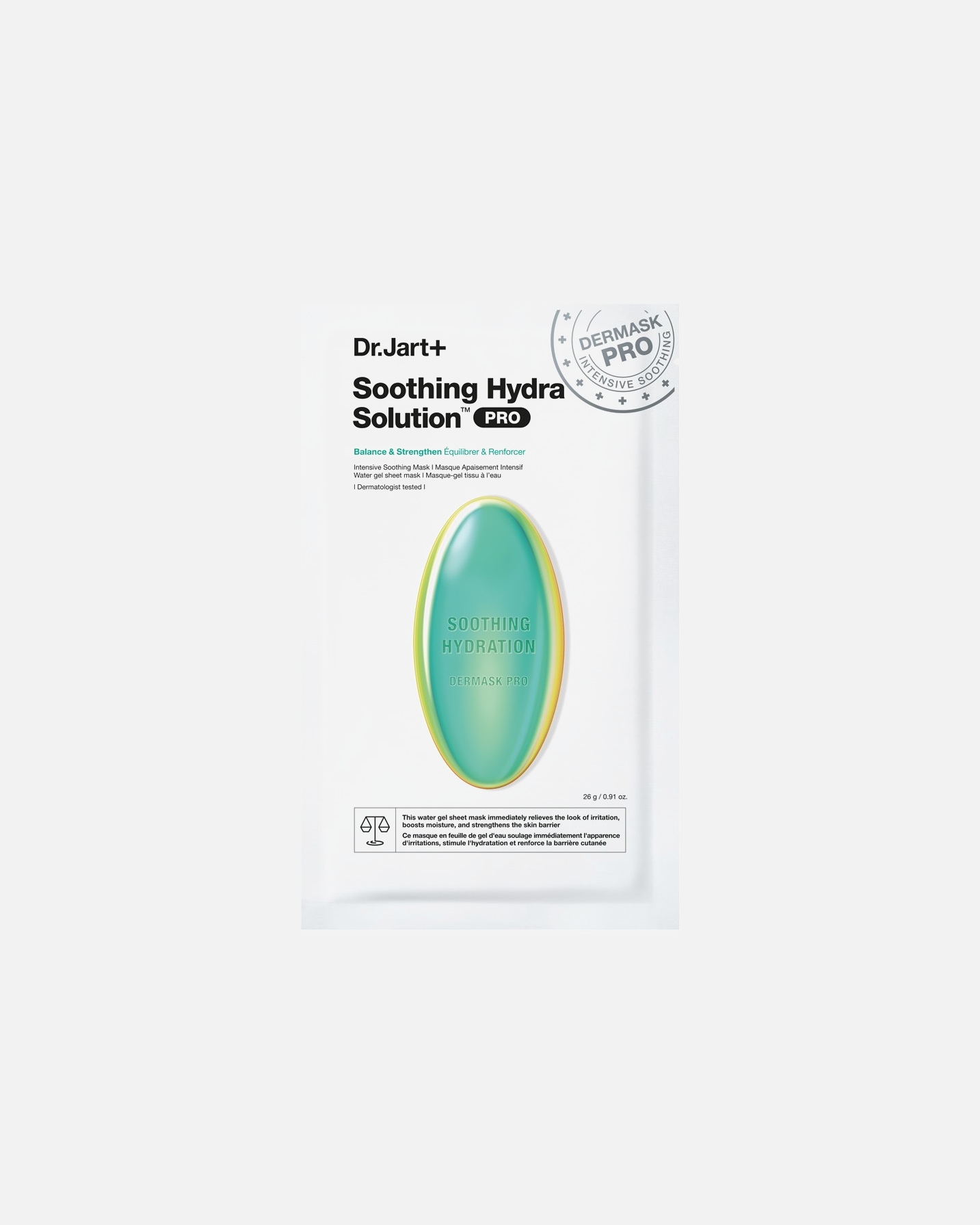 Mascarilla de tela para Unisex Dr. Jart+ Dermask 26 g