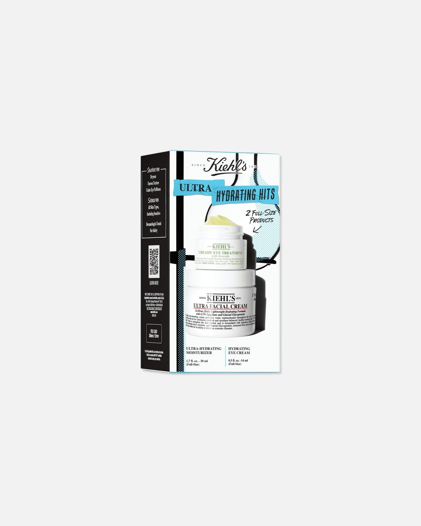 Set de tratamiento facial para Unisex Kiehl’s Ultra Facial Cofre Ultra Hydrating Hits 1 Pieza
