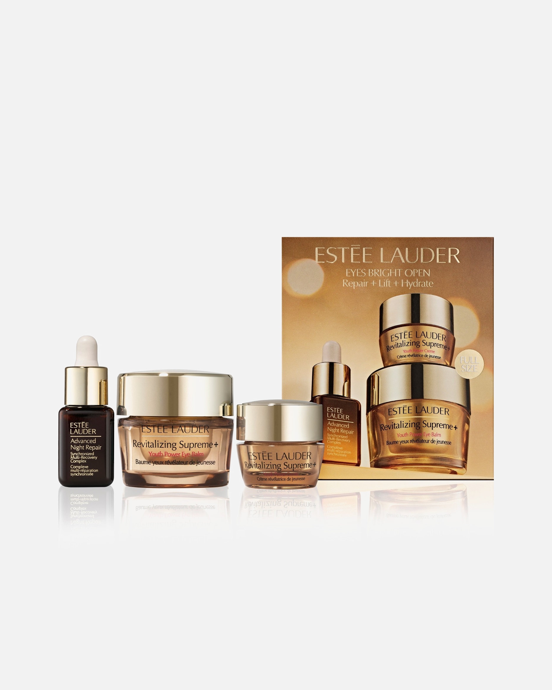 Set de tratamiento facial para Unisex Estée Lauder Eyes Bright Open 1 Set