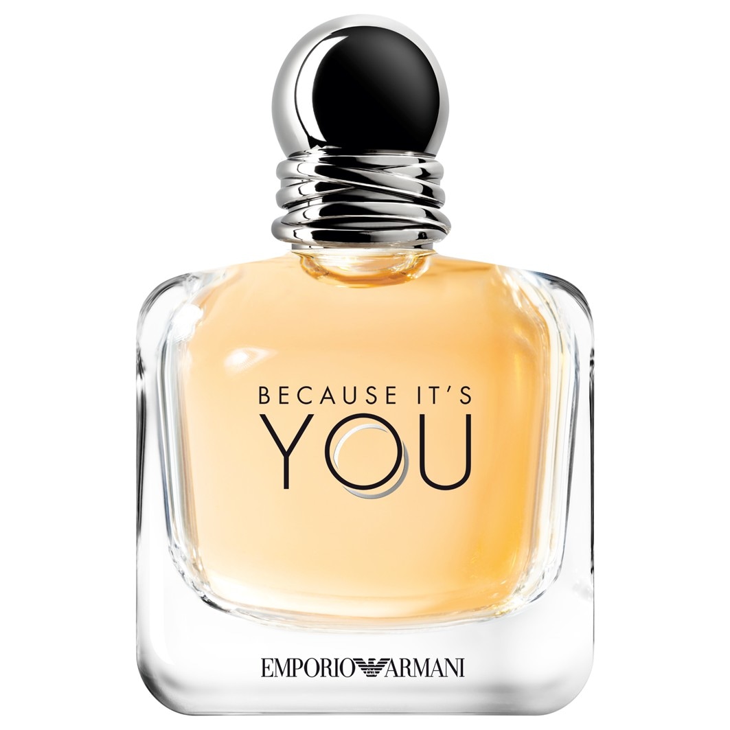 Armani Emporio Armani Because It’s You Eau de Parfum — textura e acabamento