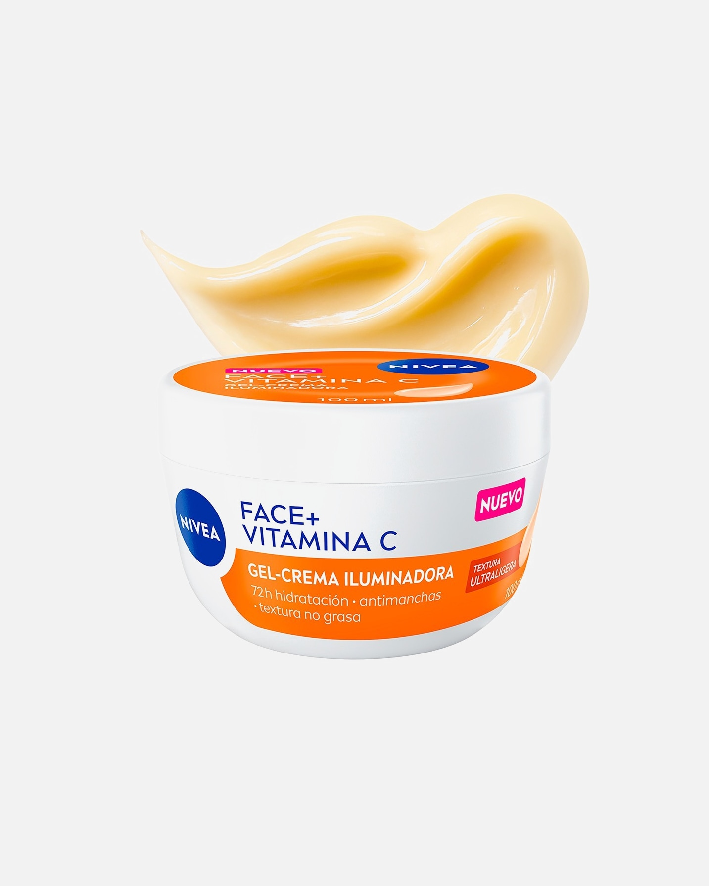 Crema facial para Unisex NIVEA Face+ Vitamina C Gel-Crema 100 ml