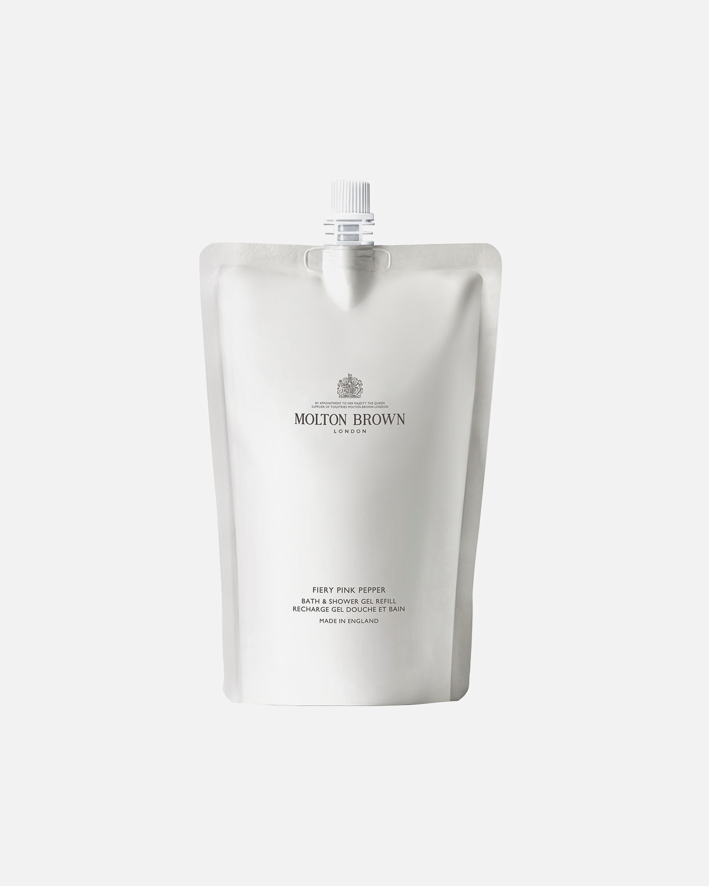 Gel de ducha para Unisex Molton Brown Body Essentials Fiery Pink Pepper Refill - 400 ml