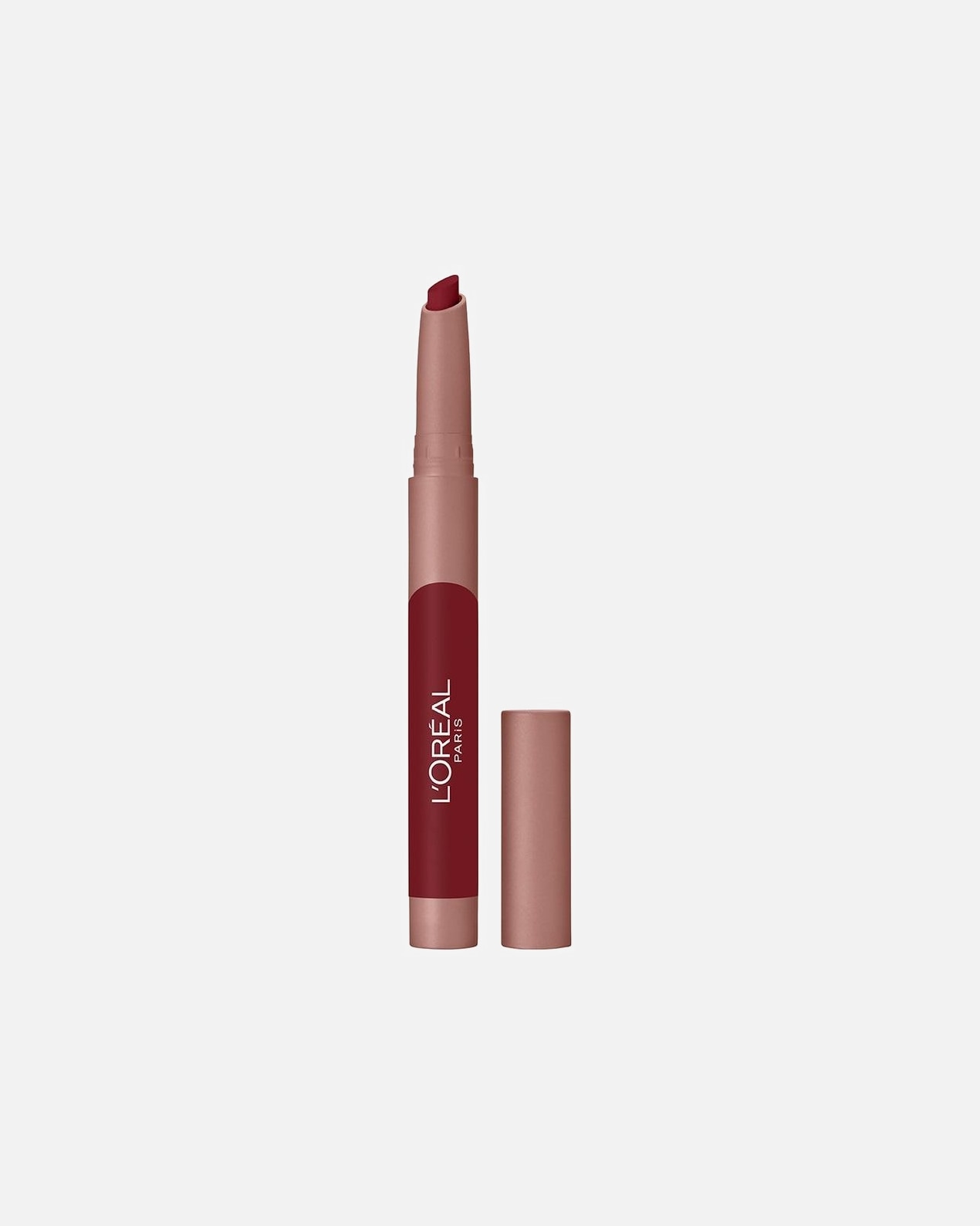 Barra de Labios para Unisex L’Oréal Paris Infalible Matte Crayon 113 - BRULEE EVER