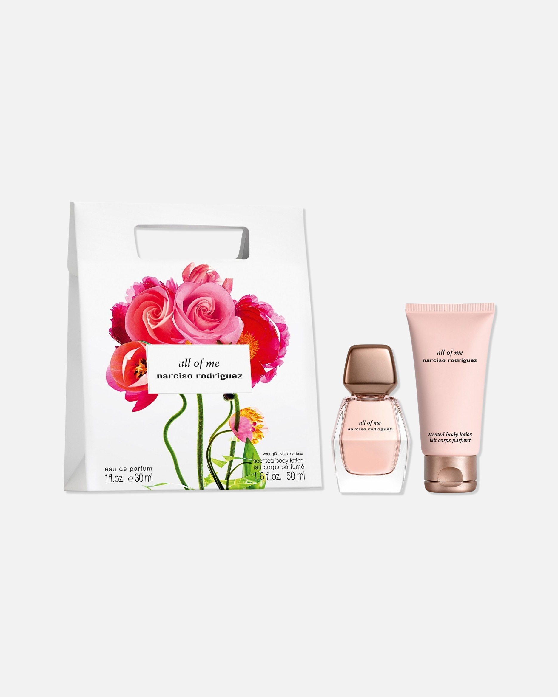 Set de fragancia para Mujer Narciso Rodriguez All of Me Juego de bolsas de la compra