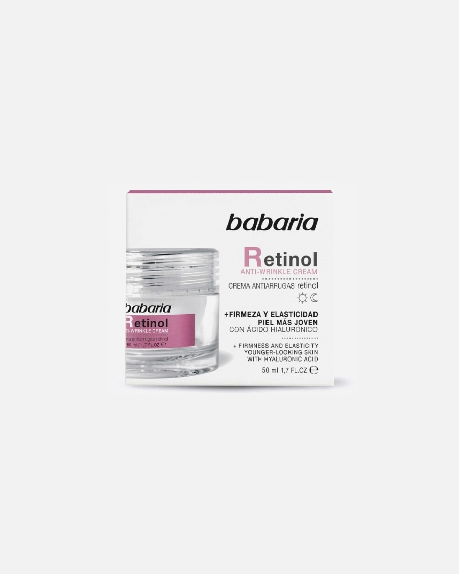 Crema facial para Mujer Babaria Antiarrugas Retinol 50 ML