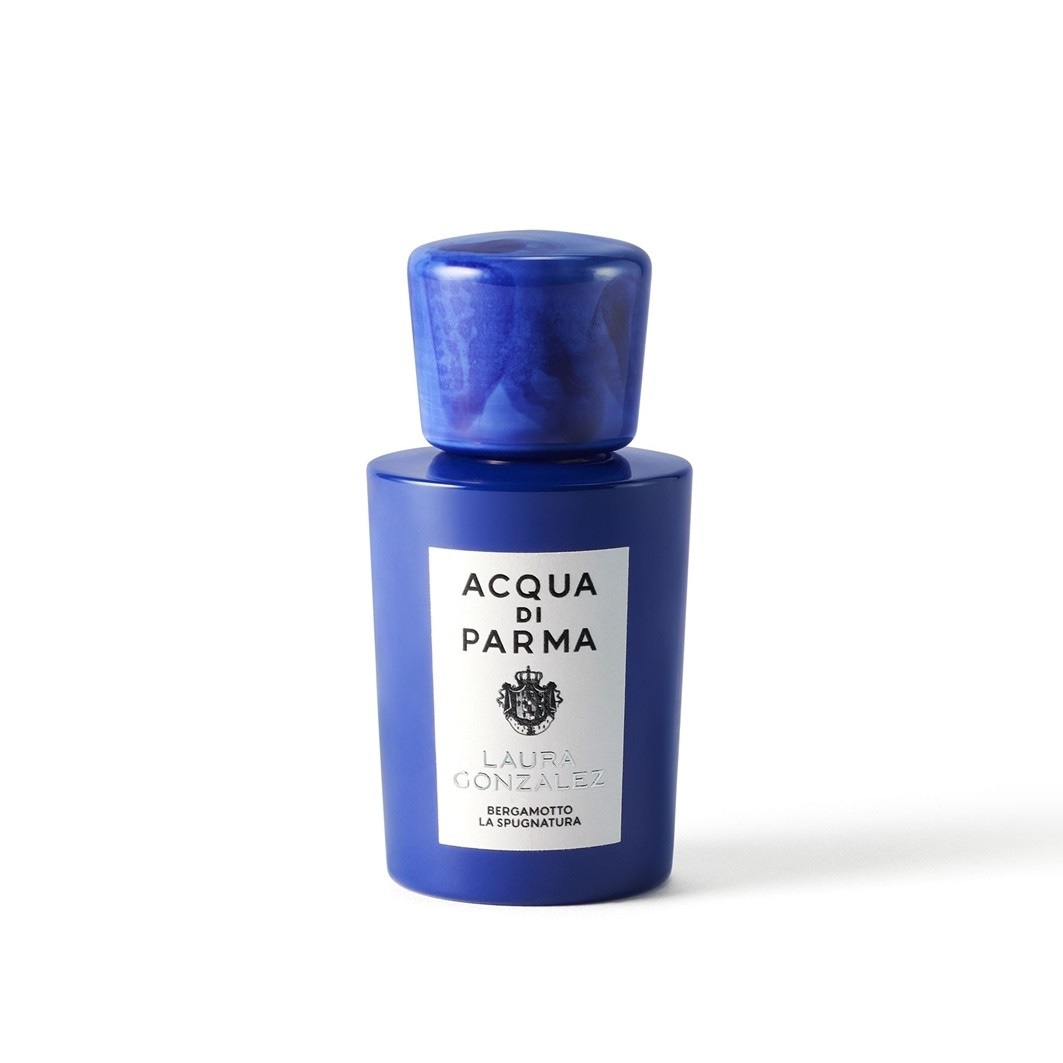 Acqua di Parma Blu Mediterraneo Bergamotto La Spugnatura Eau de Parfum — textura e acabamento