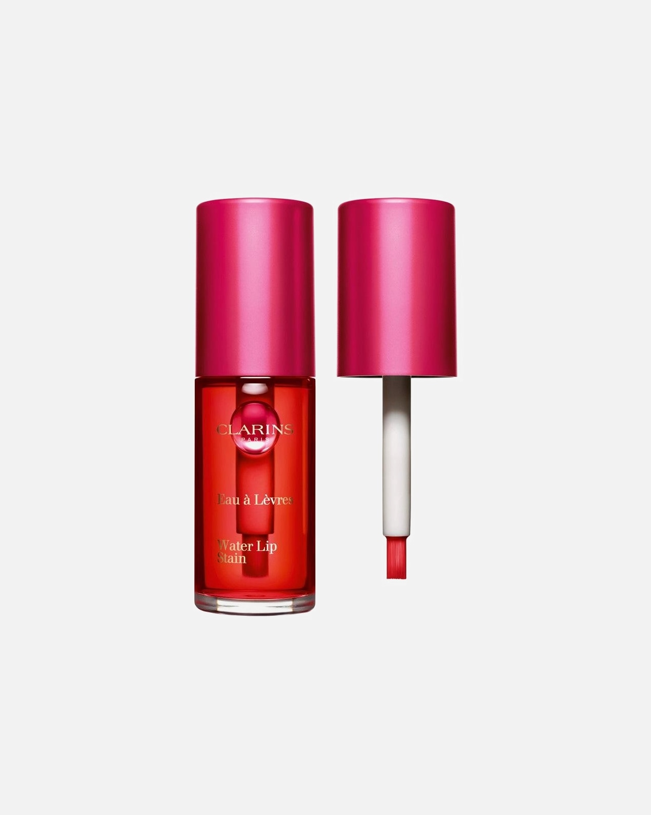 Color de labios para Unisex Clarins Water Lip Stain 01,Rose Water