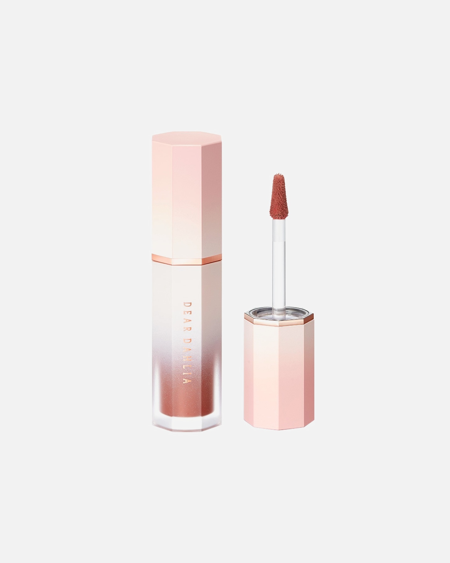 Color de labios para Unisex Dear Dahlia Blooming Edition Petal Touch Plumping Lip Velour WHISPER