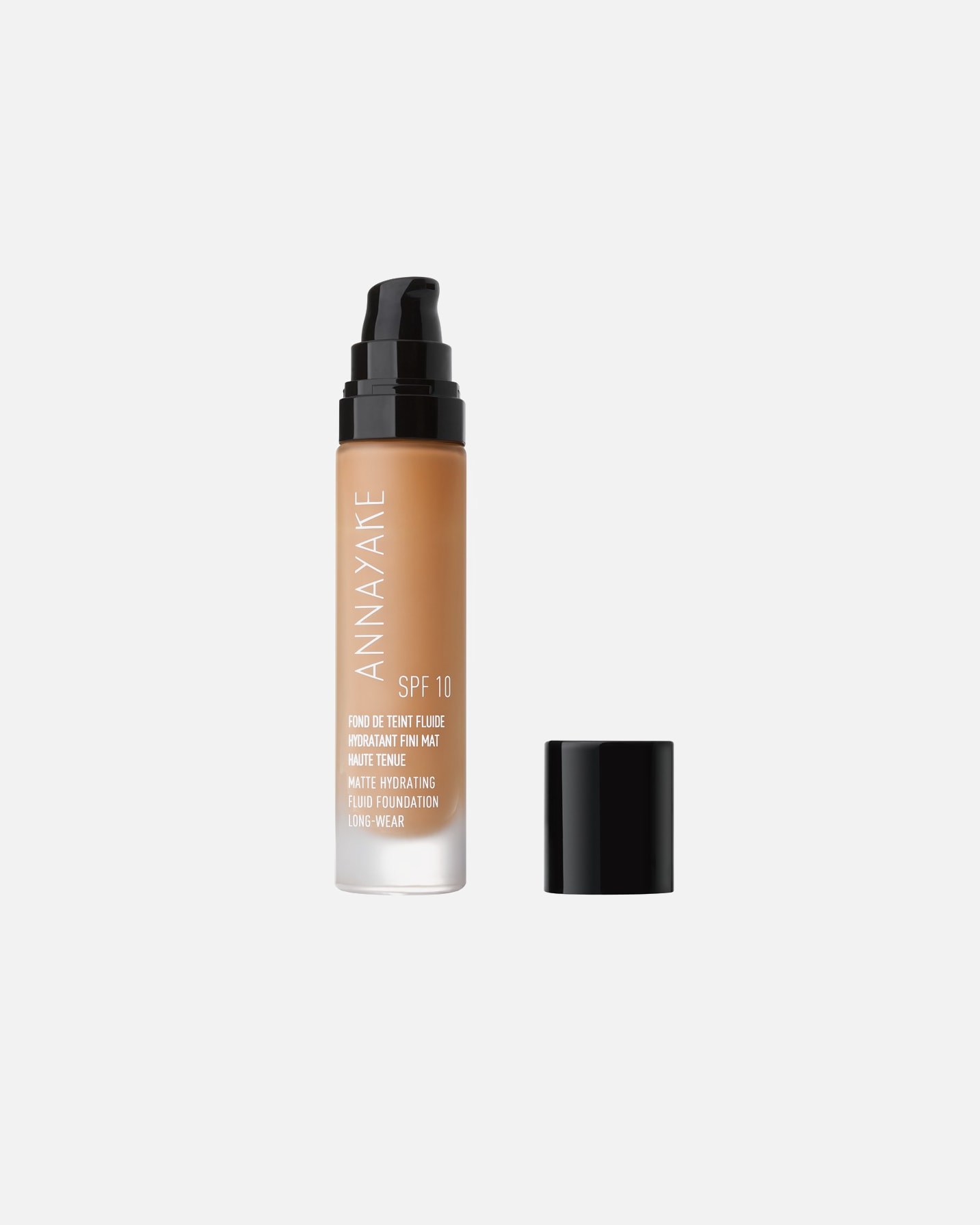 Base para Unisex Annayake Matte Hydrating Fluid Foundation Long Wear FPS10 20 - Medium Rosé