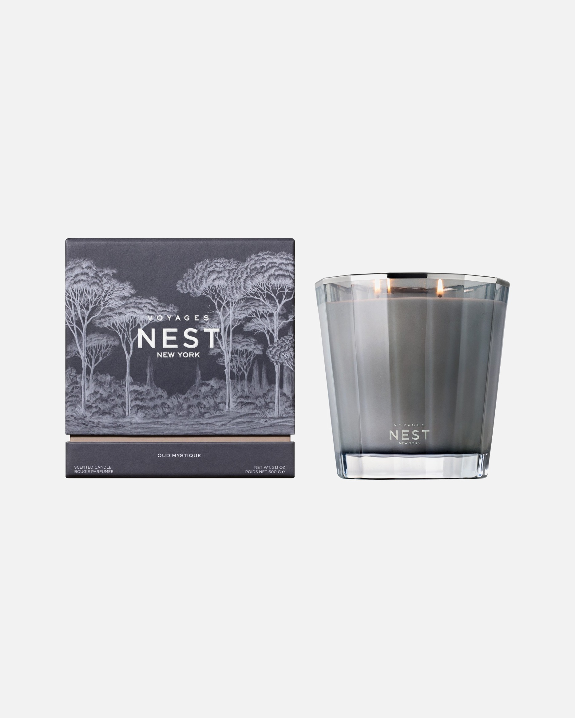 Vela para Unisex NEST NEW YORK Default Brand Line Voyages Oud Mystique 600 g