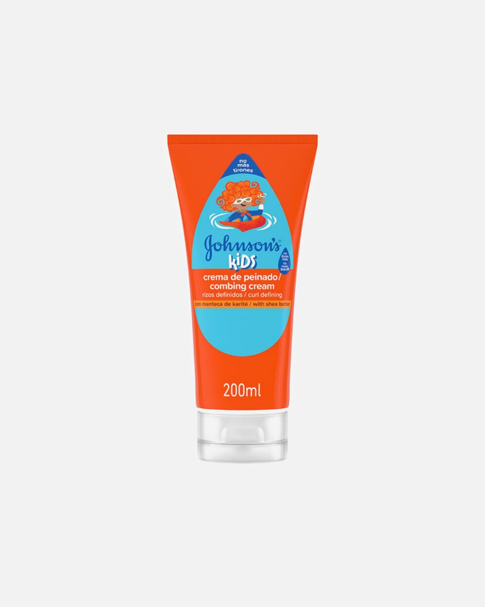 Crema capilar para Unisex Johnson's Baby Para Cabello Encrespado y Rizado 200 ml