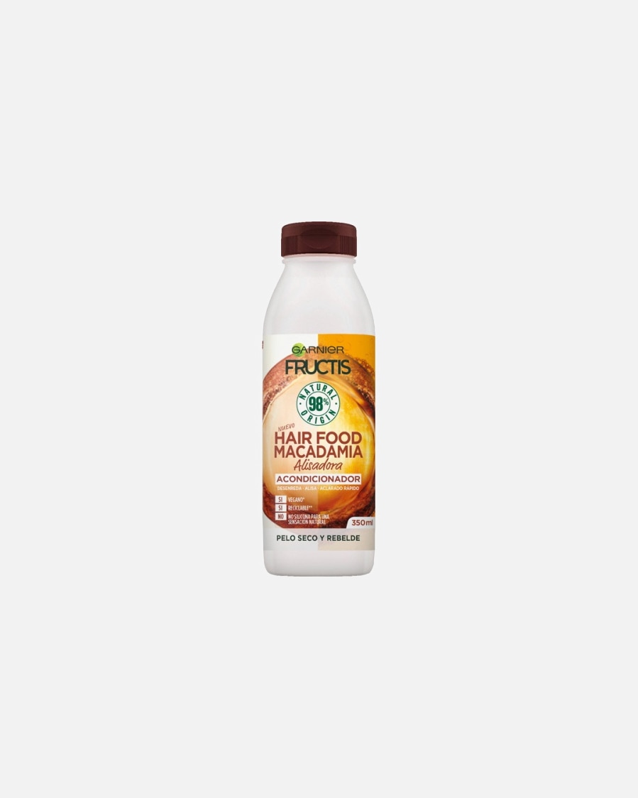 Acondicionador capilar para Unisex Garnier Fructis Hair Food Macadamia Alisadora 350 ml