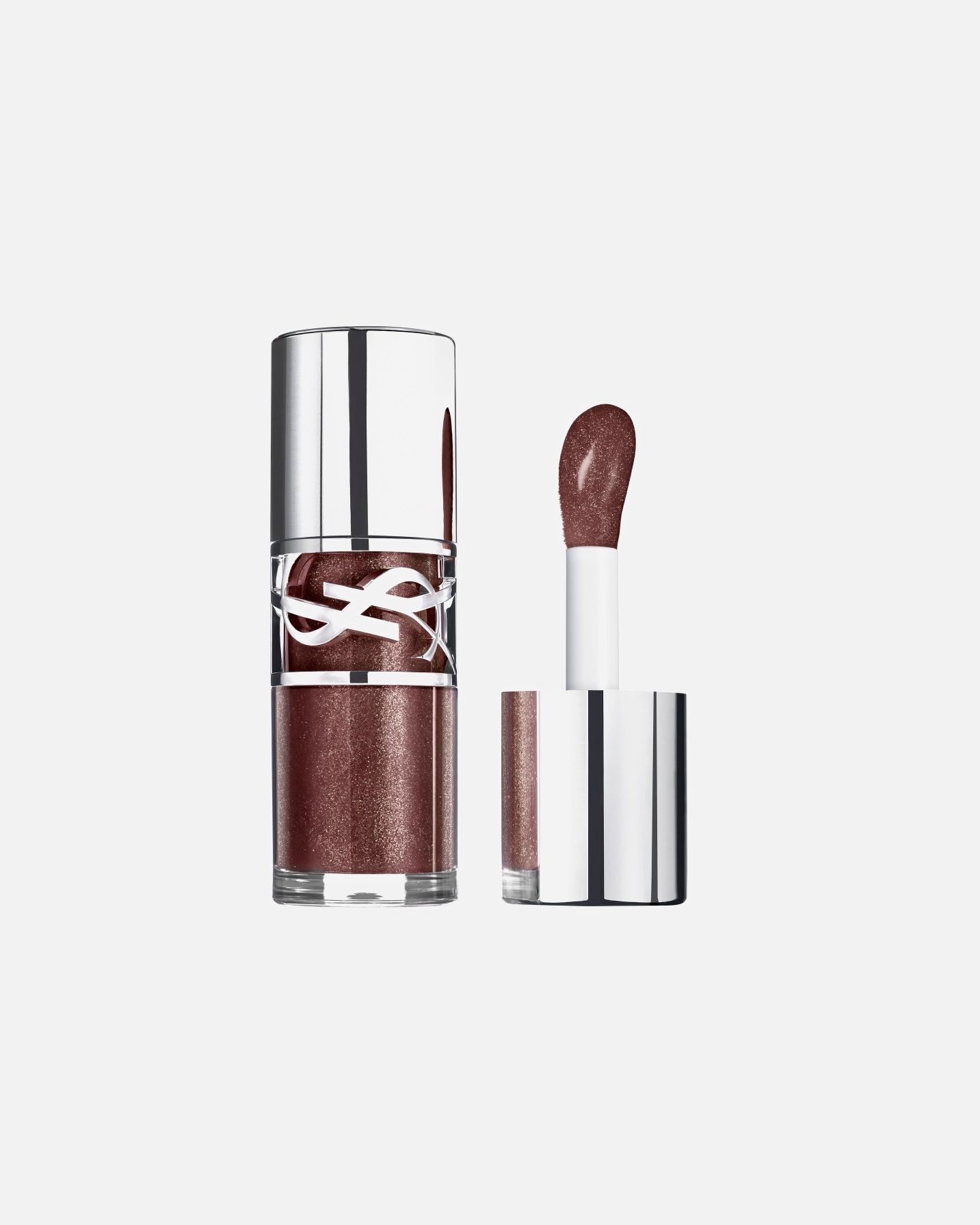 Brillo de labios para Unisex Yves Saint Laurent Loveshine Plumping Lip Oil Gloss Nude Espresso Stardust