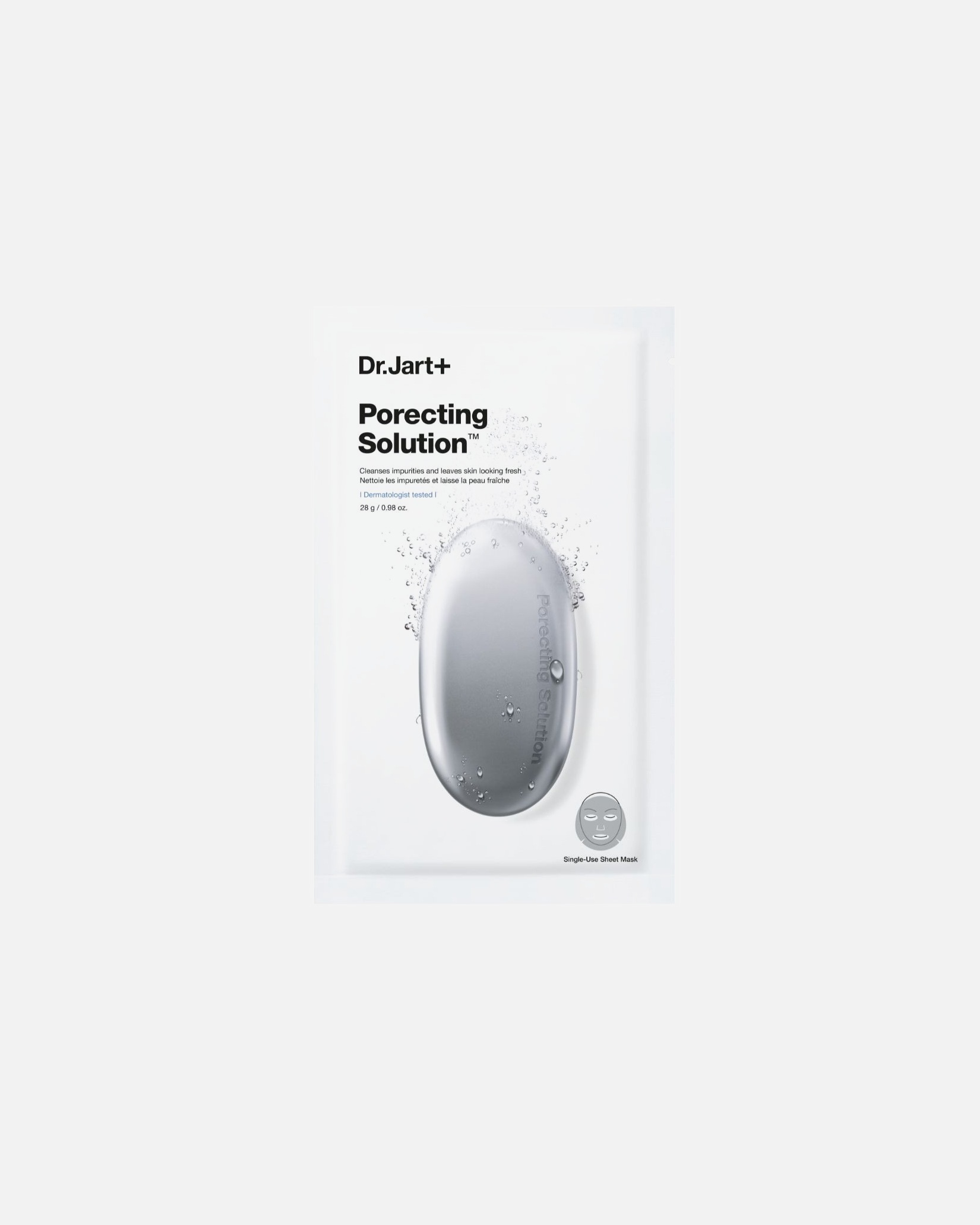Mascarilla de tela para Unisex Dr. Jart+ Dermask Porecting Solution 28 g