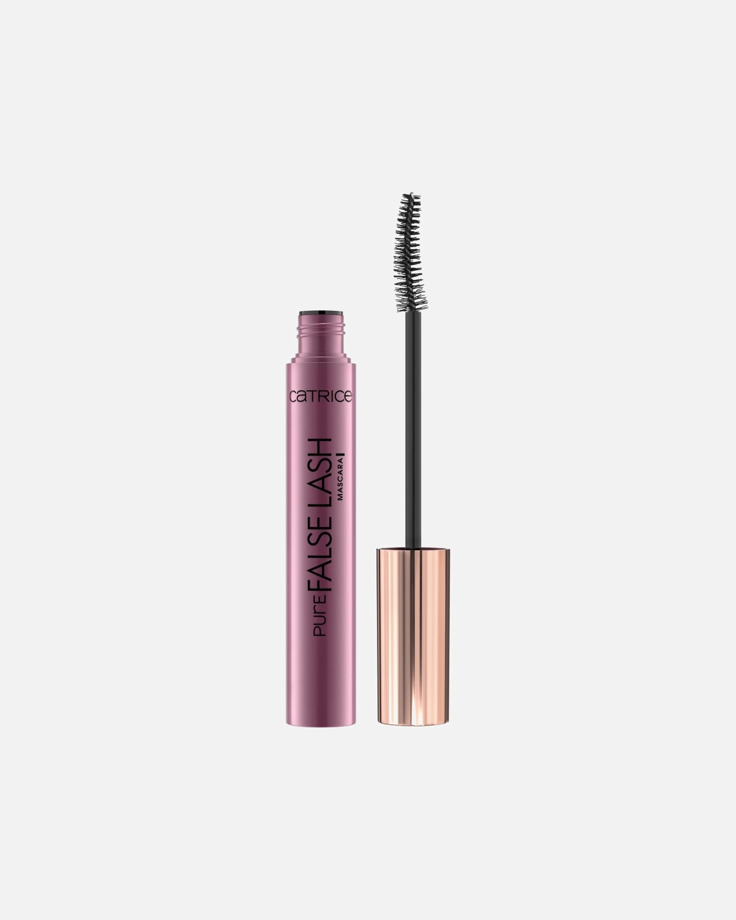 Máscara para Unisex Catrice Pure False Lash 010 - Truly Black