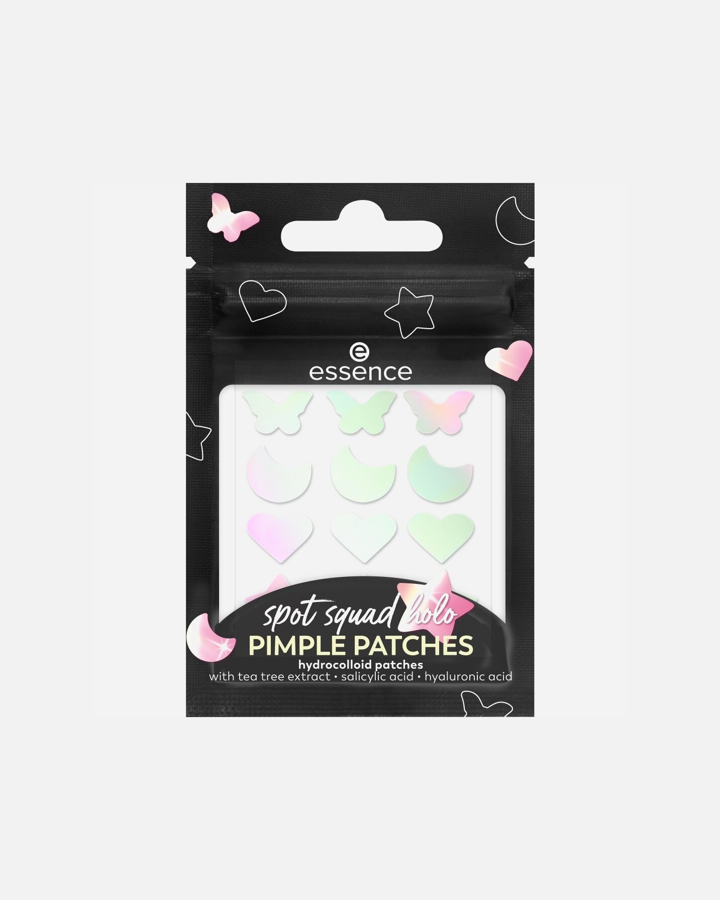 Pegatinas para Unisex Essence Spot Squad Holo Pimple Patches 5 g