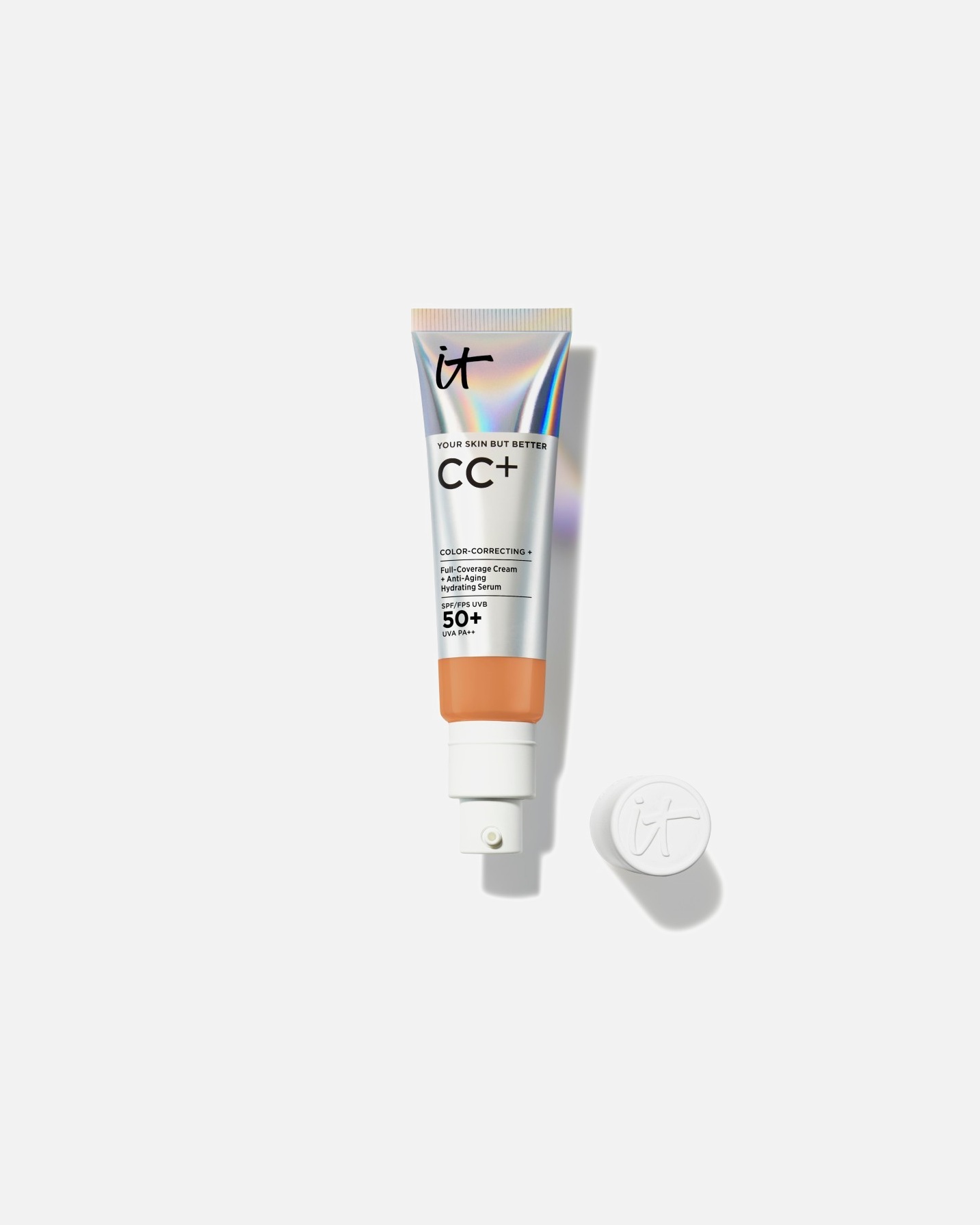 Crema CC para Unisex IT Cosmetics Your Skin But Better Base de Maquillaje con SPF 50+ Rich