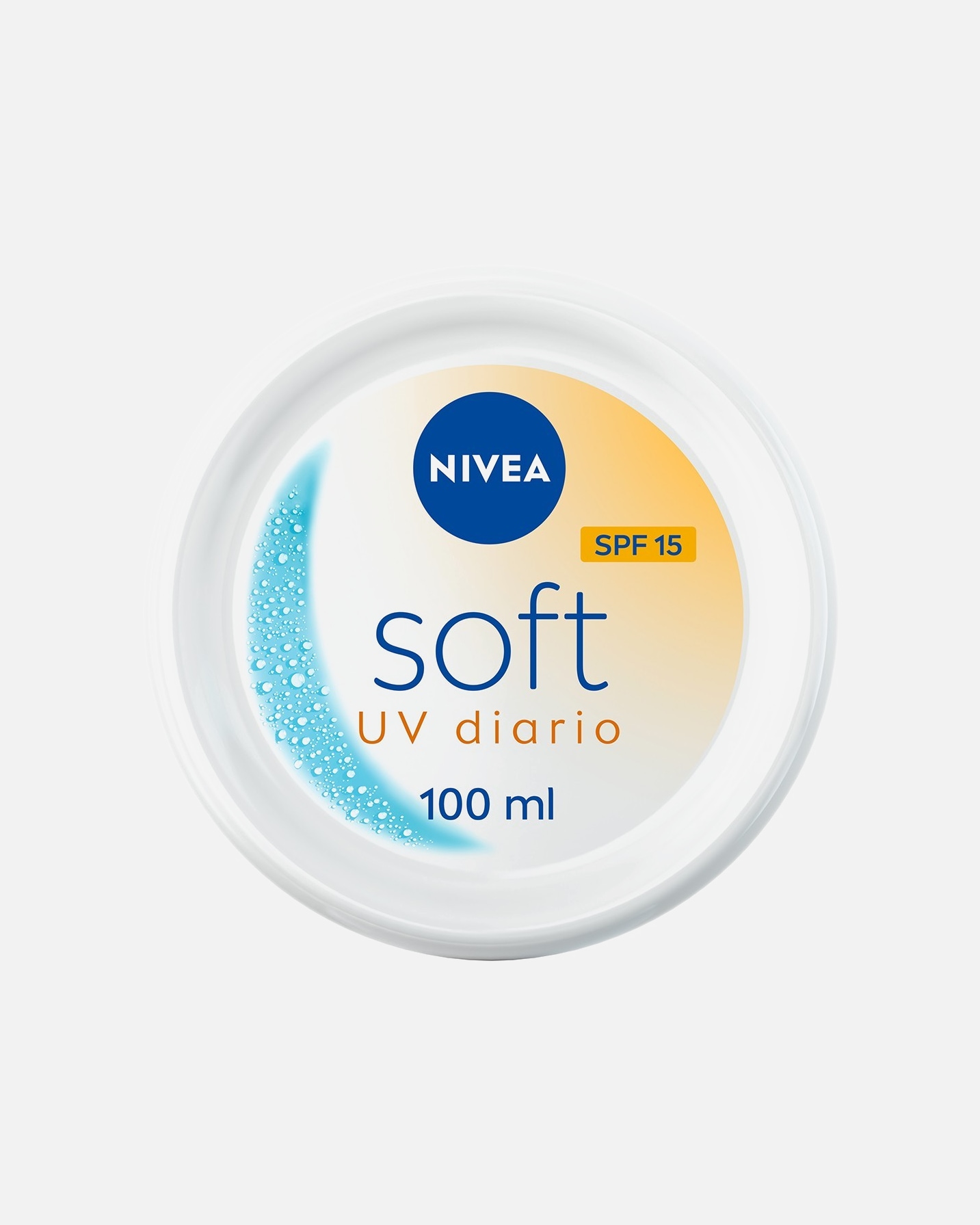 Crema para el cuerpo para Unisex NIVEA SOFT HIDRATANTE MULTIUSO UV DIARIO SPF15 100 ml
