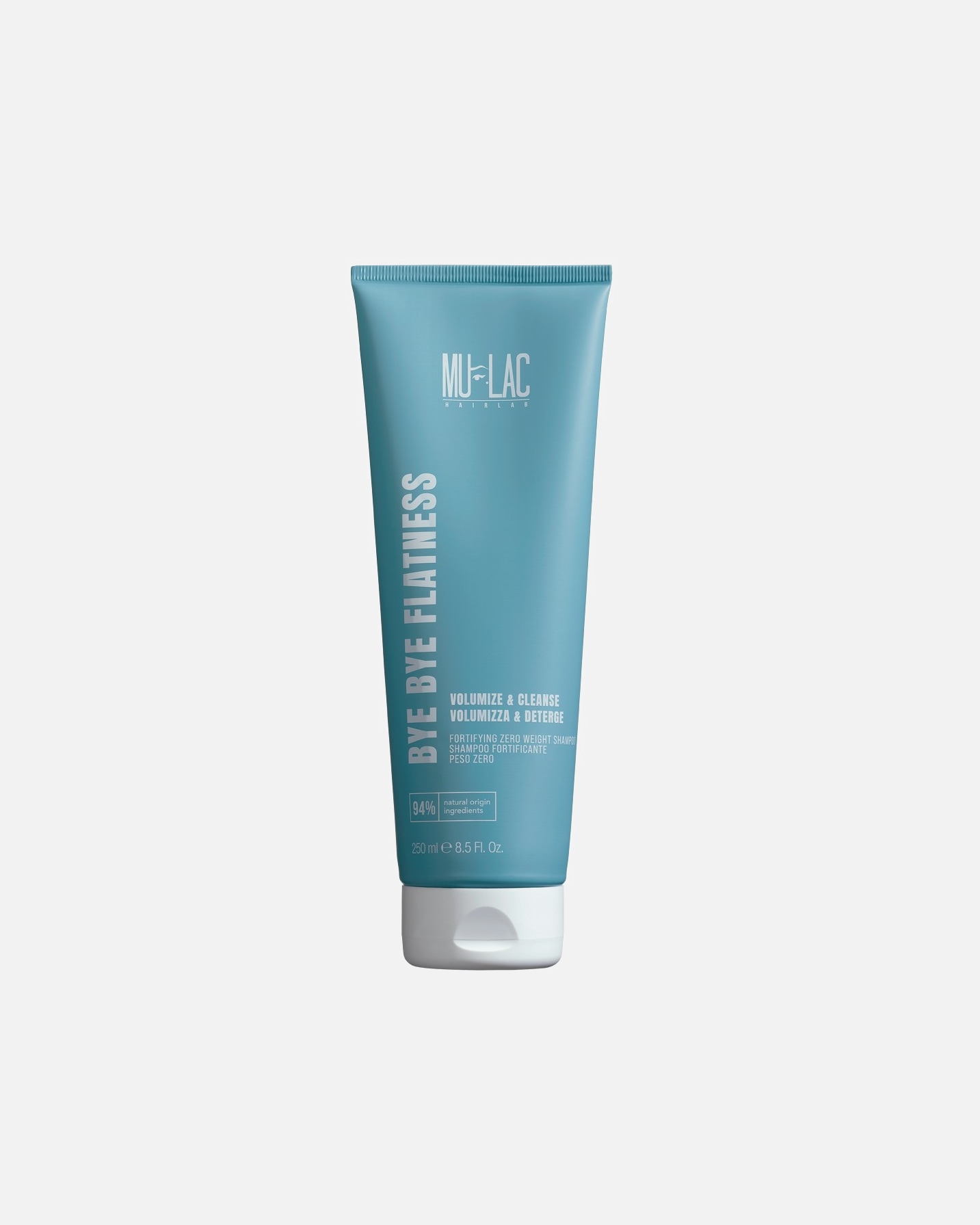 Champú capilar para Unisex MULAC BYE BYE FLATNESS Shampoo 250 ml