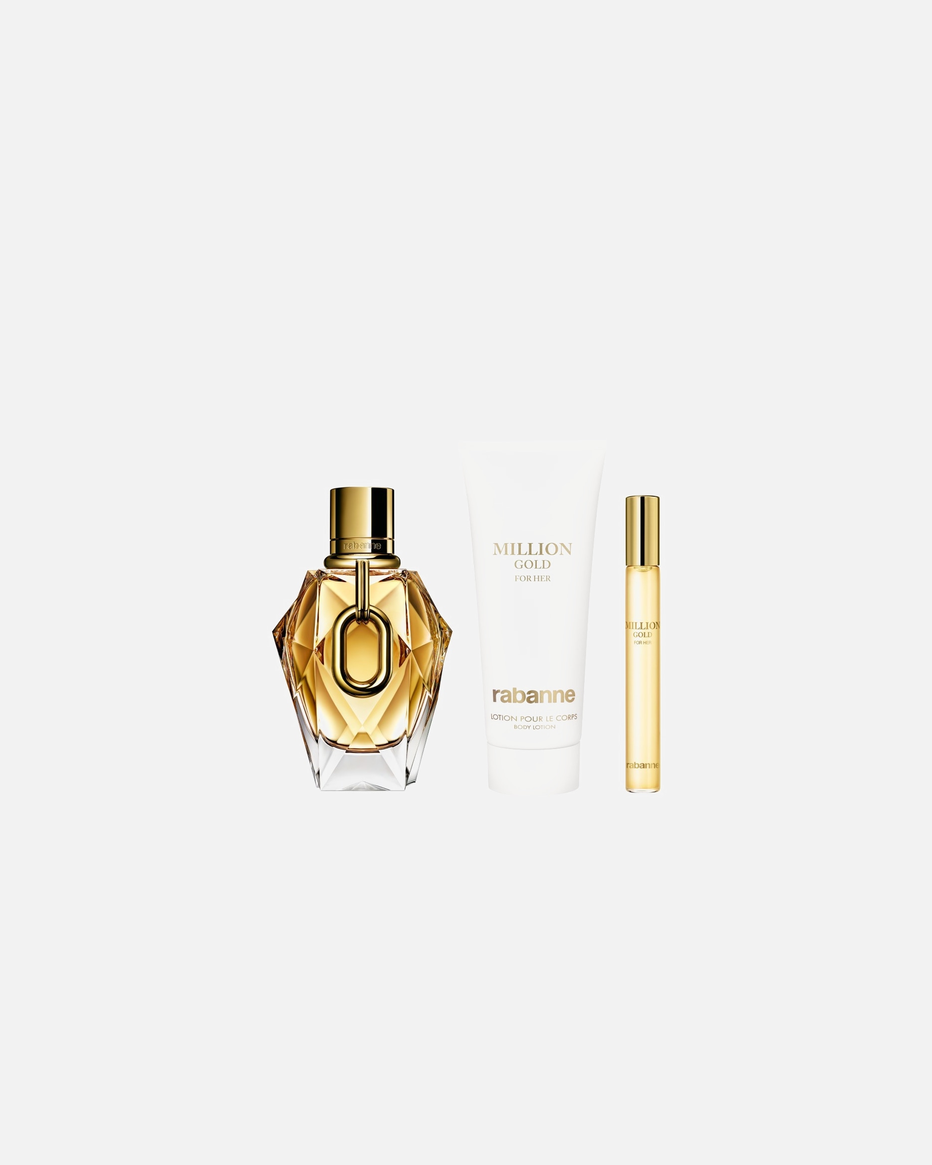 Set de fragancia para Mujer Rabanne Million Gold For Her Estuche 1 Pieza