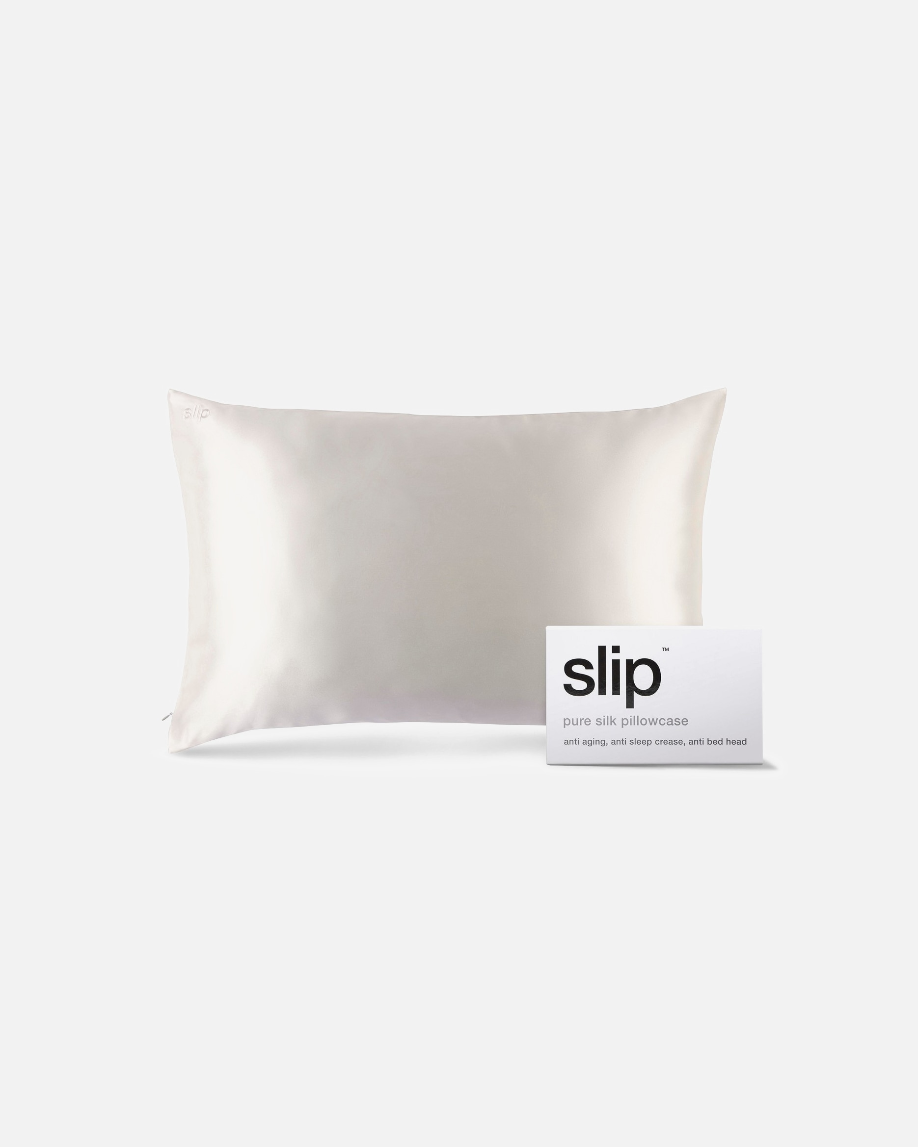Almohadas para Unisex Slip Pure Silk Pillowcase 51 cm x 76 cm