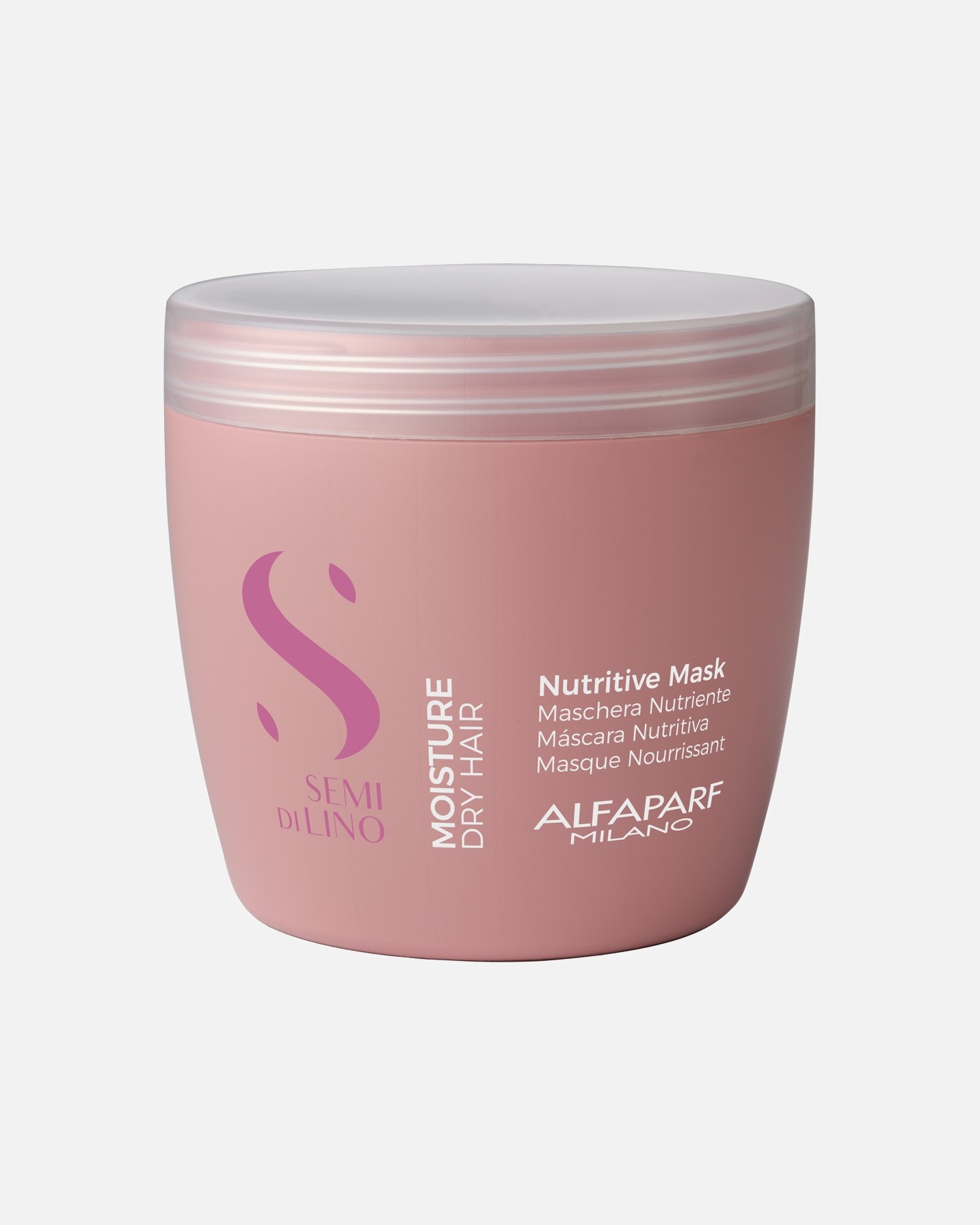 Baño capilar para Unisex ALFAPARF MILANO Semi di Lino Semidilino Moisture Nutritive Mascarilla 500 ML