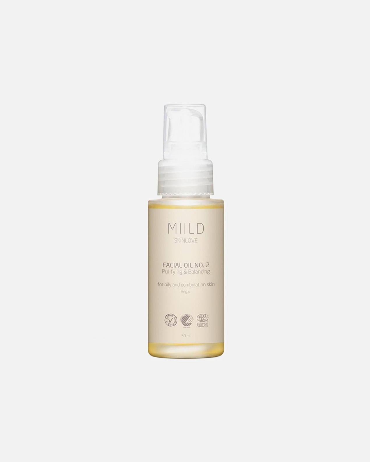 Aceite facial para Unisex Miild Facial Oil No. 2 Purifying & Balancing 30 ml