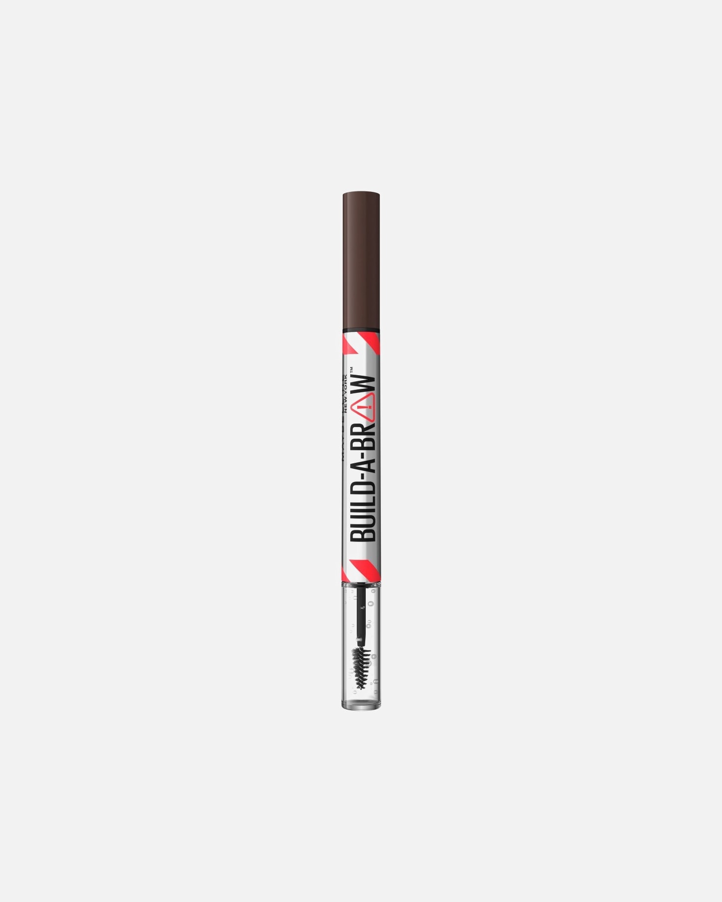 Lápiz de cejas para Unisex Maybelline BUILD A BROW 2 IN 1 PENCIL + SEALING GEL 260 - DEEP BROWN