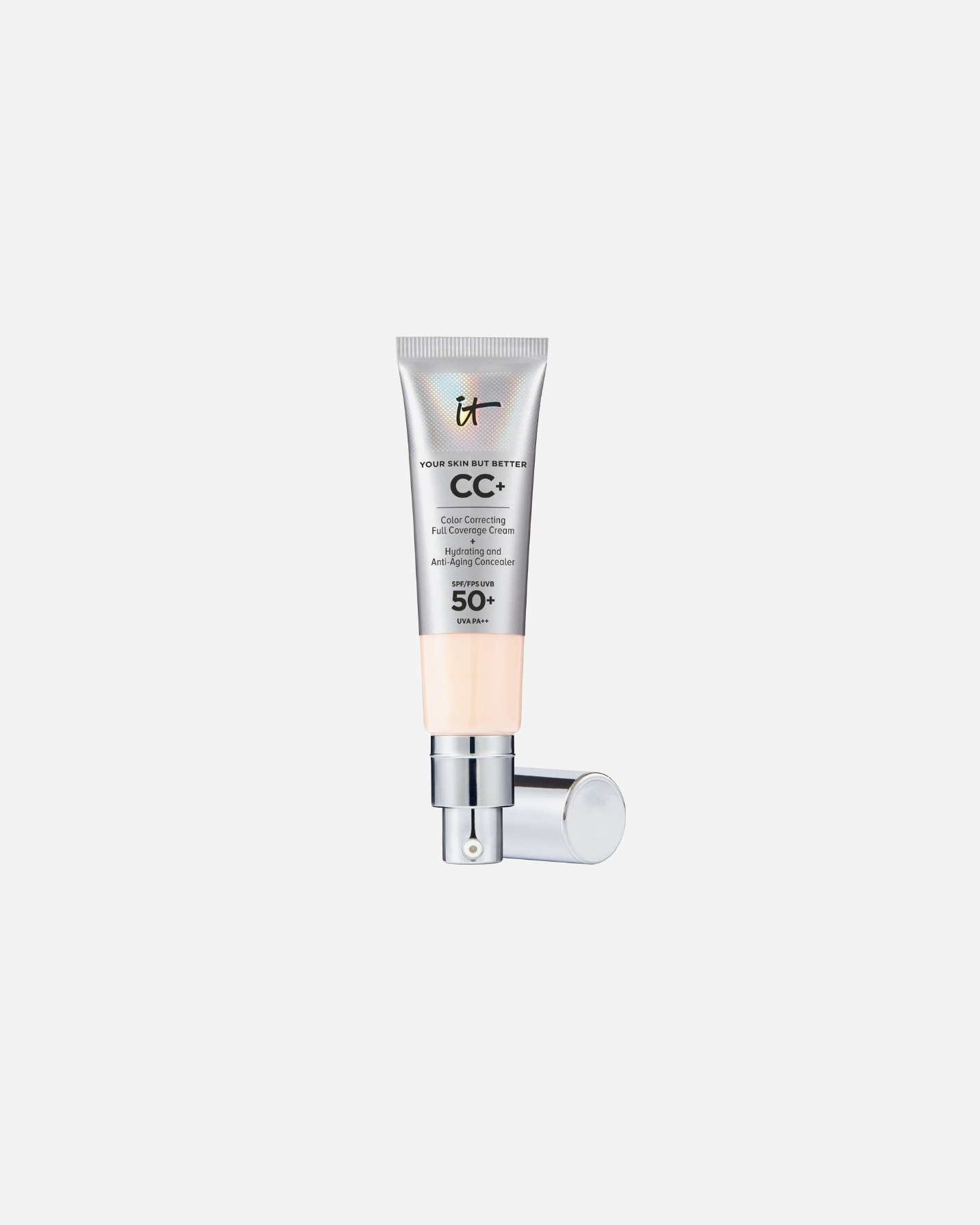 Crema CC para Unisex IT Cosmetics Your Skin But Better Base de Maquillaje con SPF 50+ FAIR BEIGE