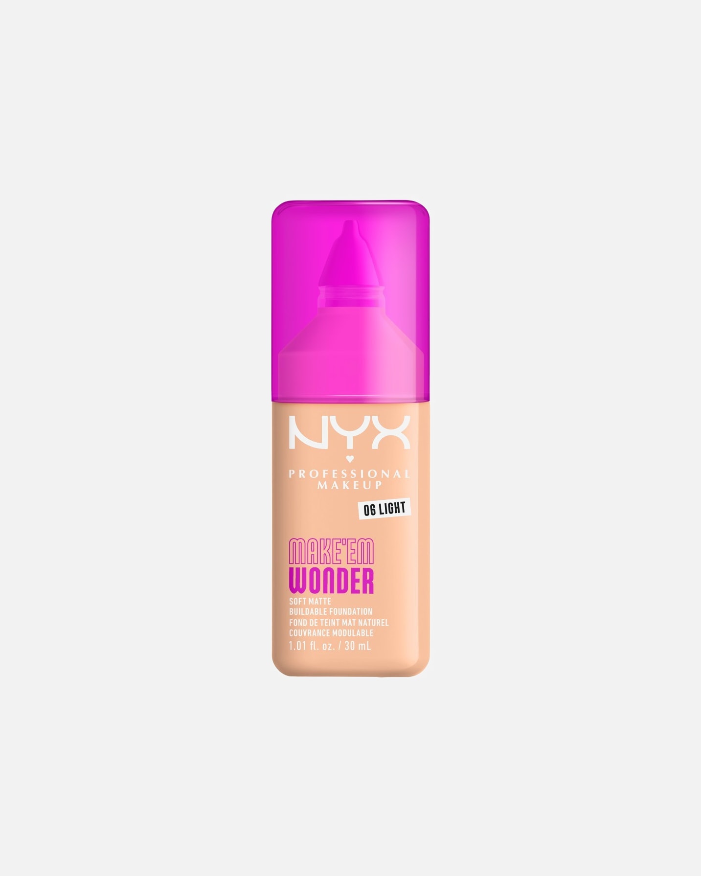 Base para Mujer NYX Professional Makeup Make'Em Wonder 06 - LIGHT