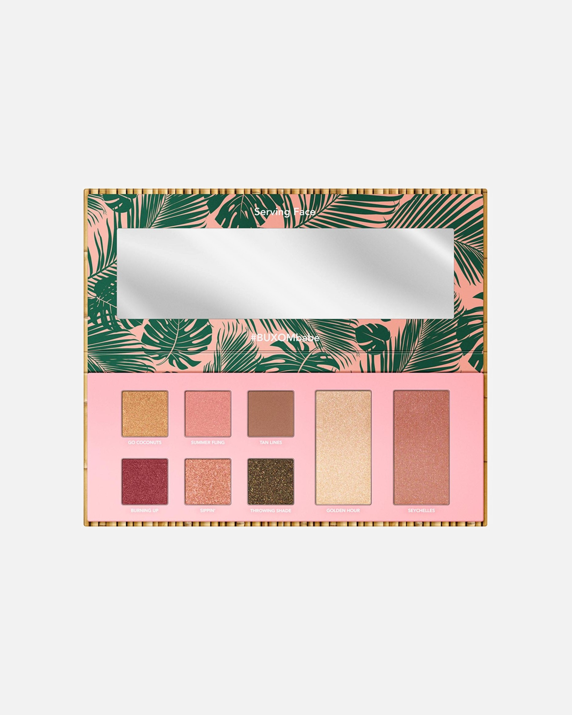 Sombra de ojos para Unisex BUXOM Vibe Island Collection Tiki Bar Eye & Cheek Palette 1 Set