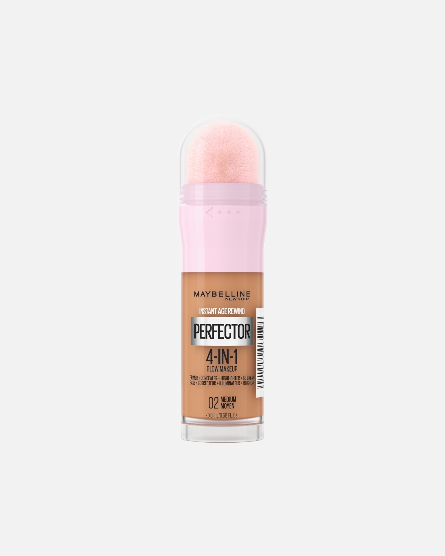 Base para Unisex Maybelline Instant Anti Age Perfector 4-in-1 Glow Make-Up 02 - Medium